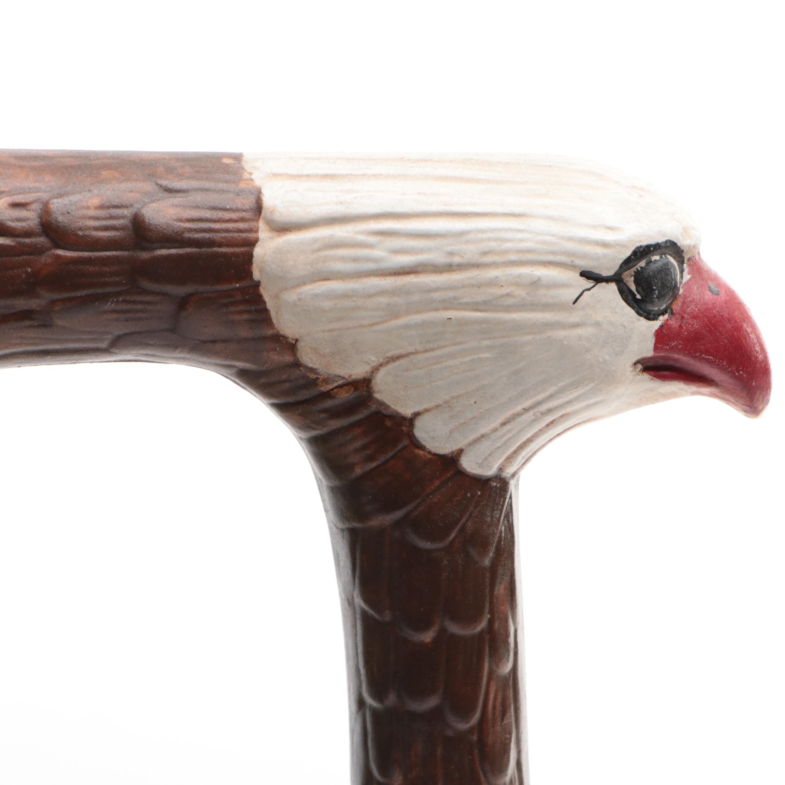 Hand-Painted Revolutionary War Motif Ceramic Oversized Beer Stein