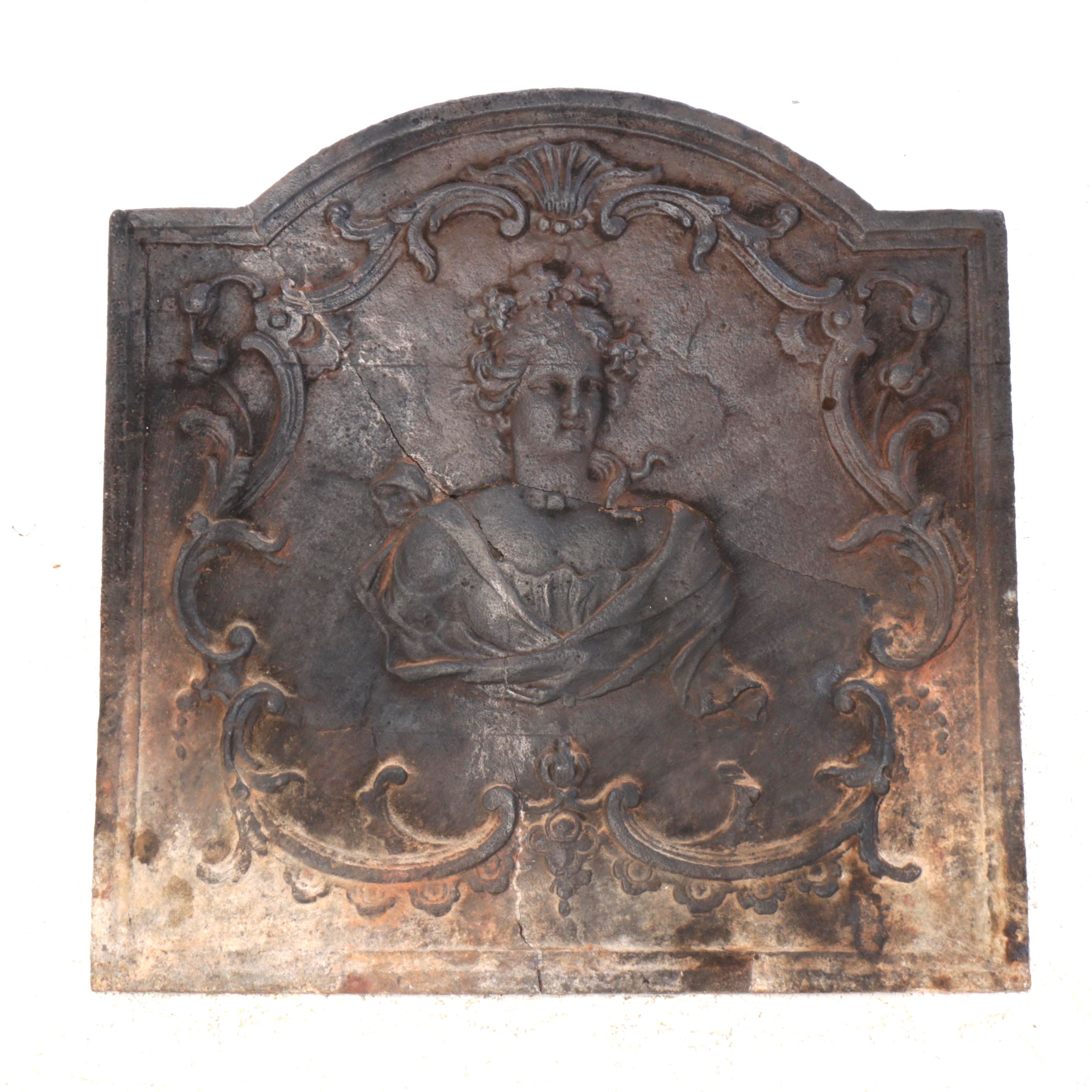 Victorian Cast Iron Hearth Cover