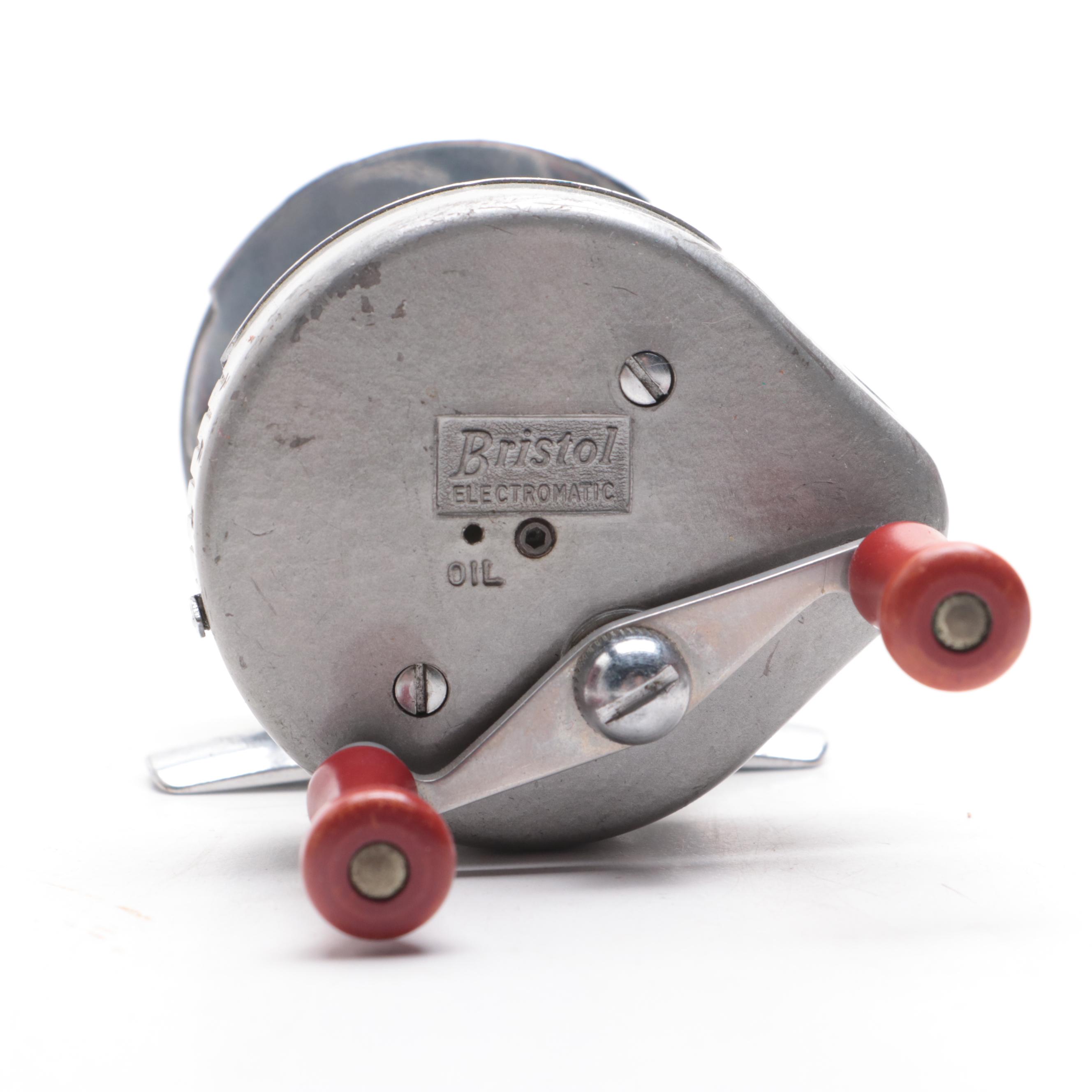 Bristol Electromatic and Langley Lurecast Fishing Reels