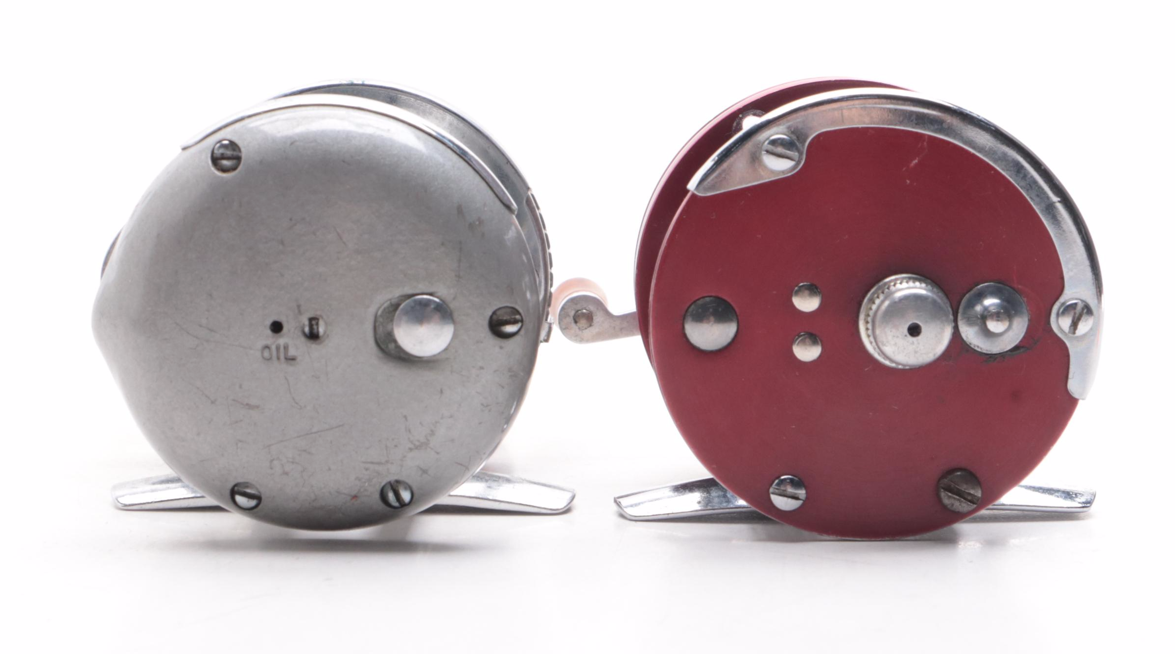 Bristol Electromatic and Langley Lurecast Fishing Reels