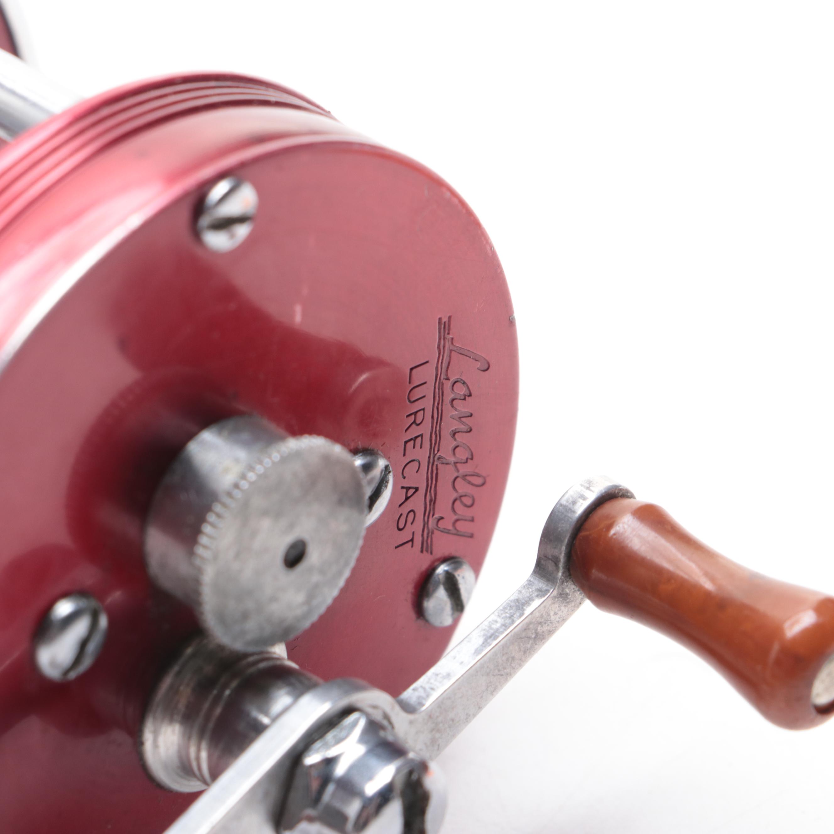 Bristol Electromatic and Langley Lurecast Fishing Reels