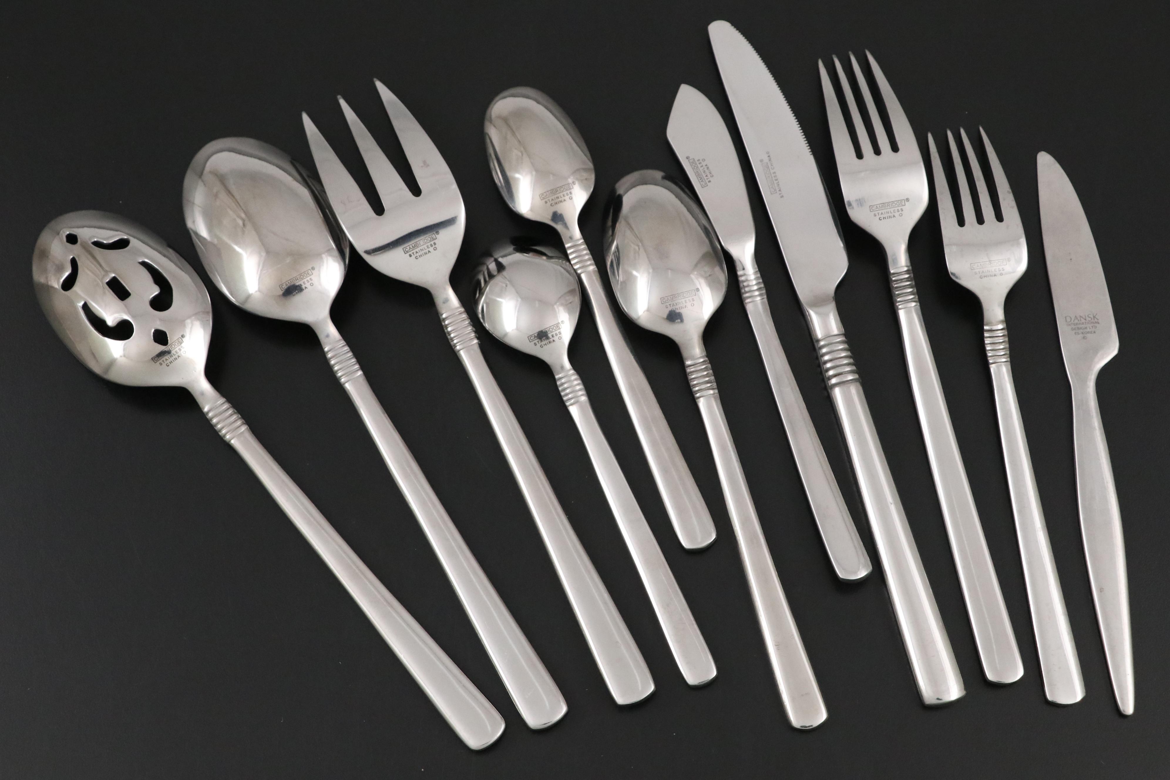 Cambridge Silver Smith Ltd. Stainless Steel Flatware and Serving Utensils