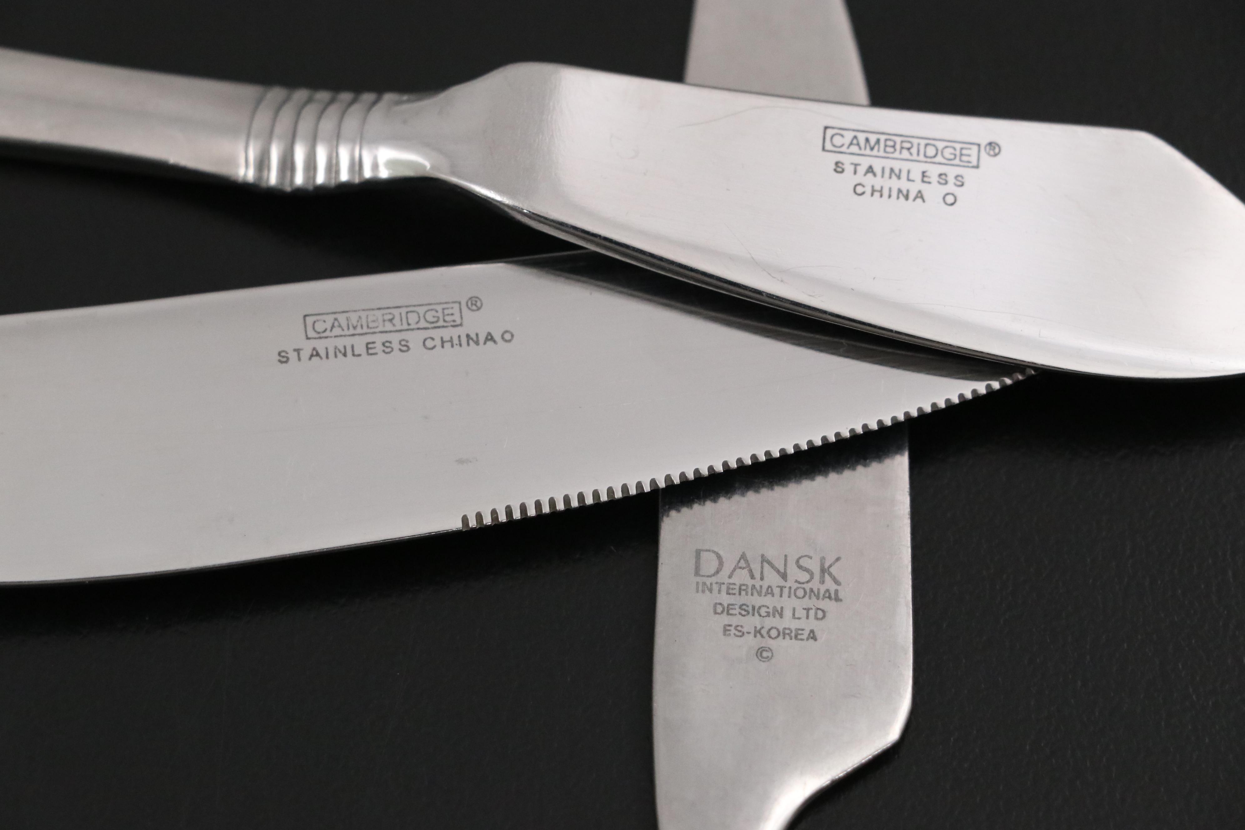 Cambridge Silver Smith Ltd. Stainless Steel Flatware and Serving Utensils