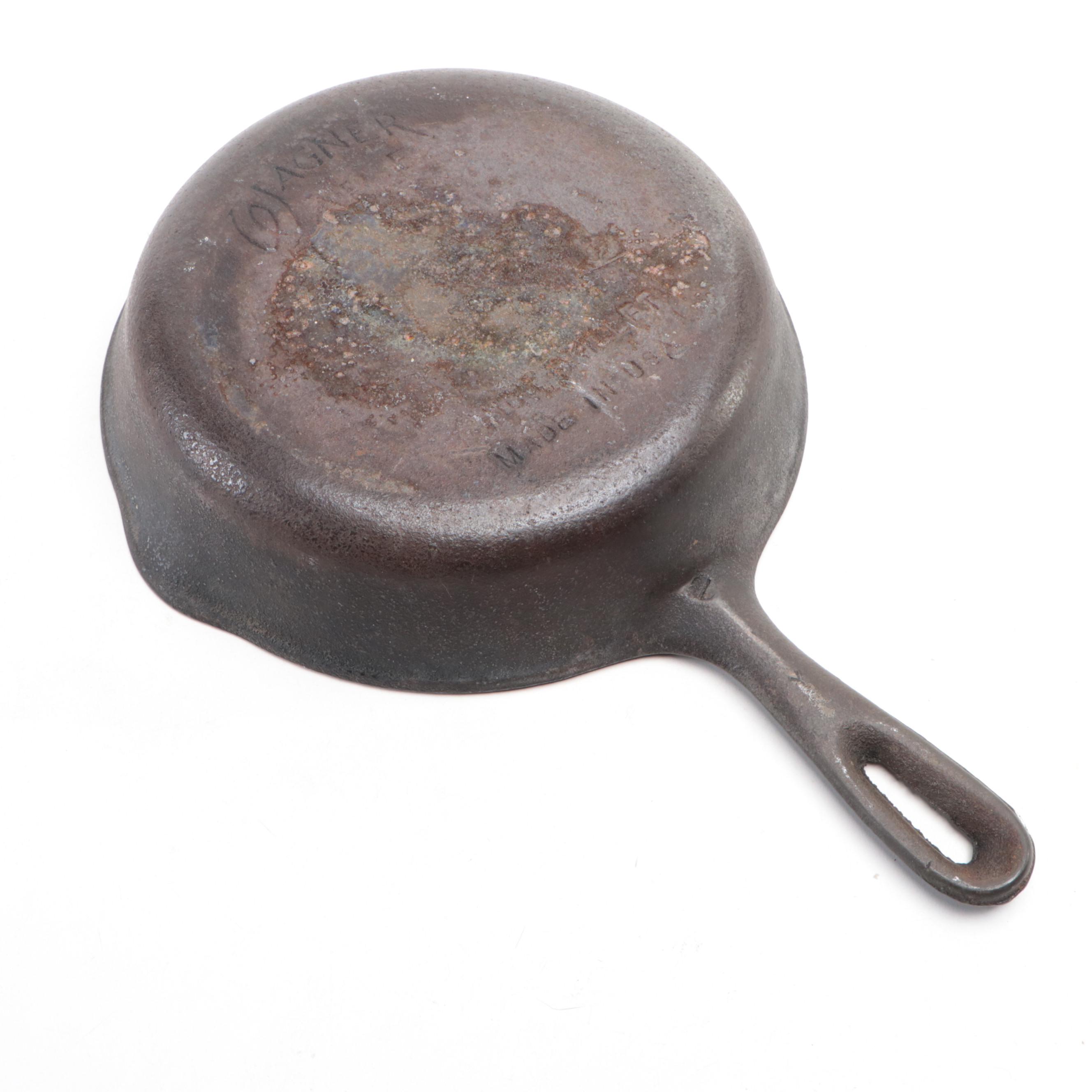 Wagner Cast Iron and Other Skillets