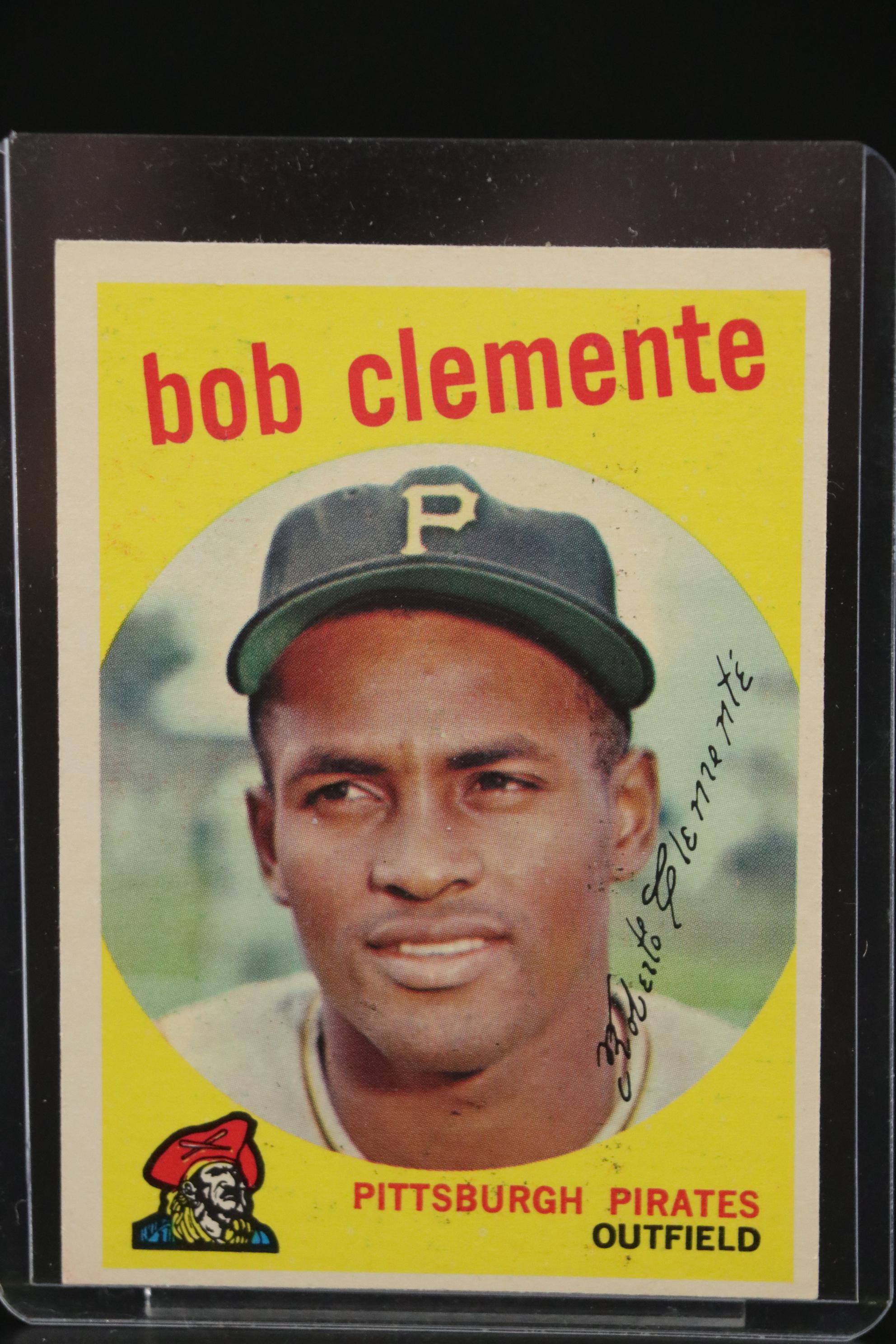 1959 Topps Roberto Clemente Pittsburgh Pirates #478 Baseball Card