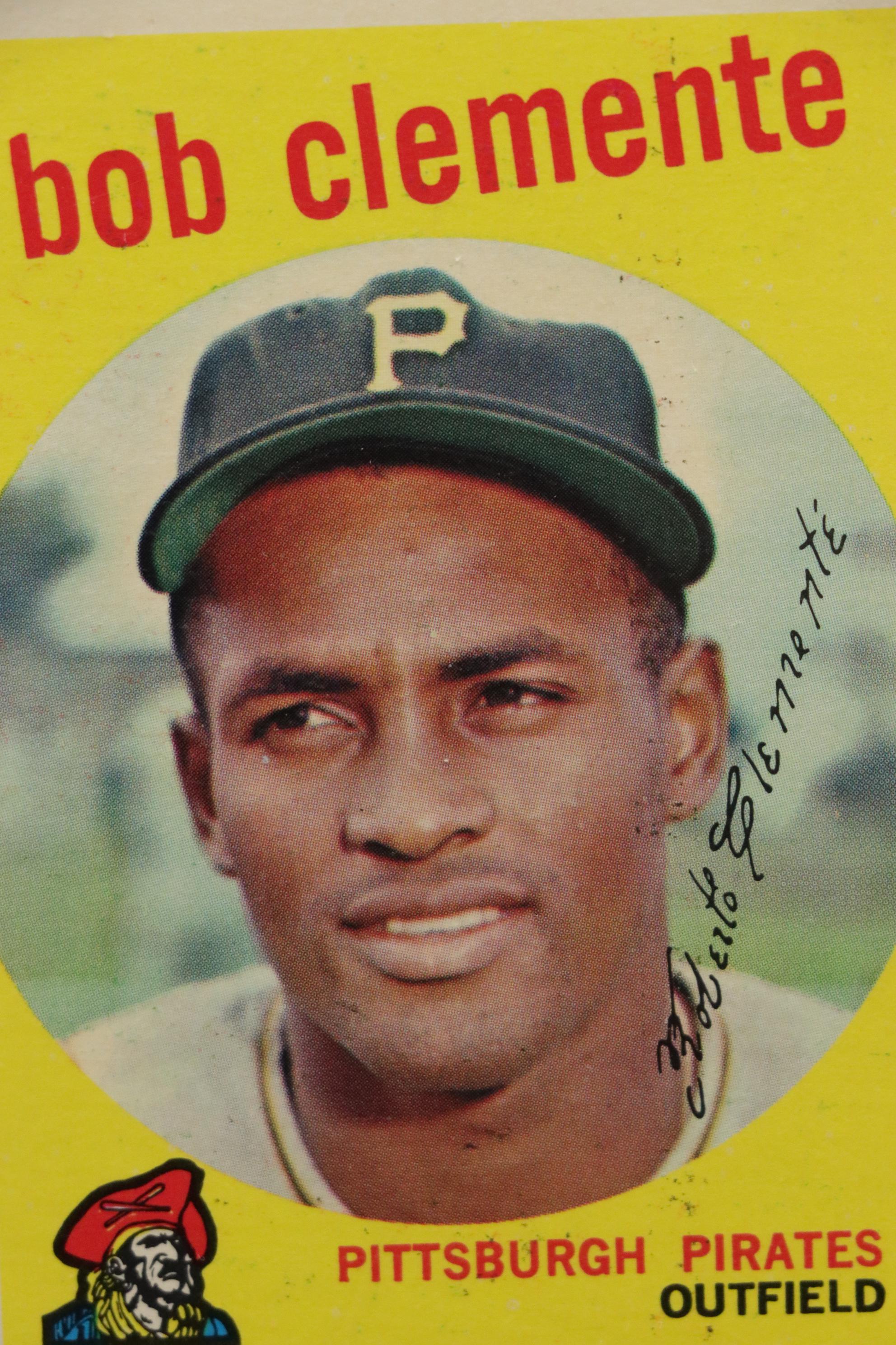 1959 Topps Roberto Clemente Pittsburgh Pirates #478 Baseball Card