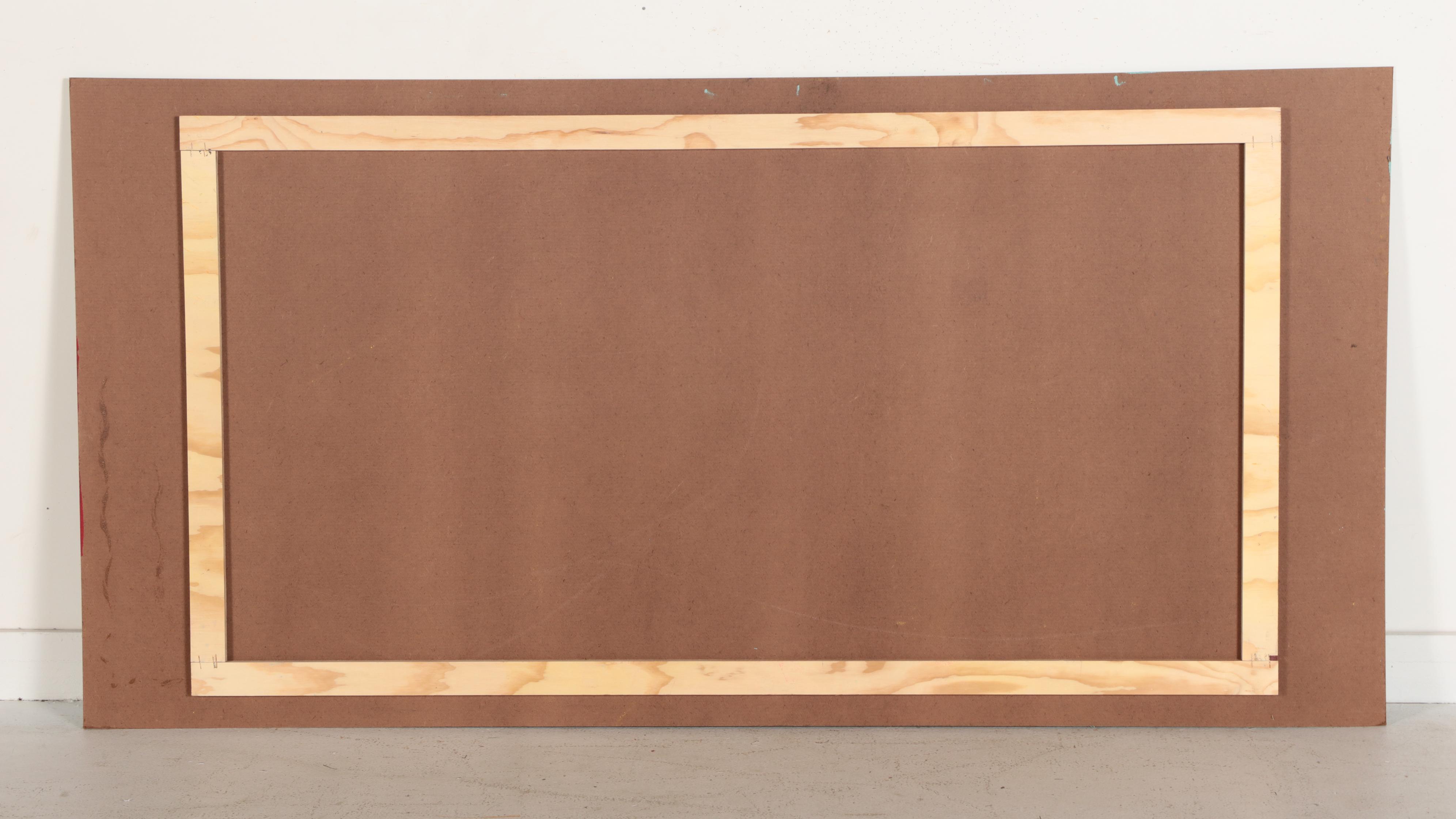 Peter Keil Large-Scale Abstract Figurative Acrylic Painting