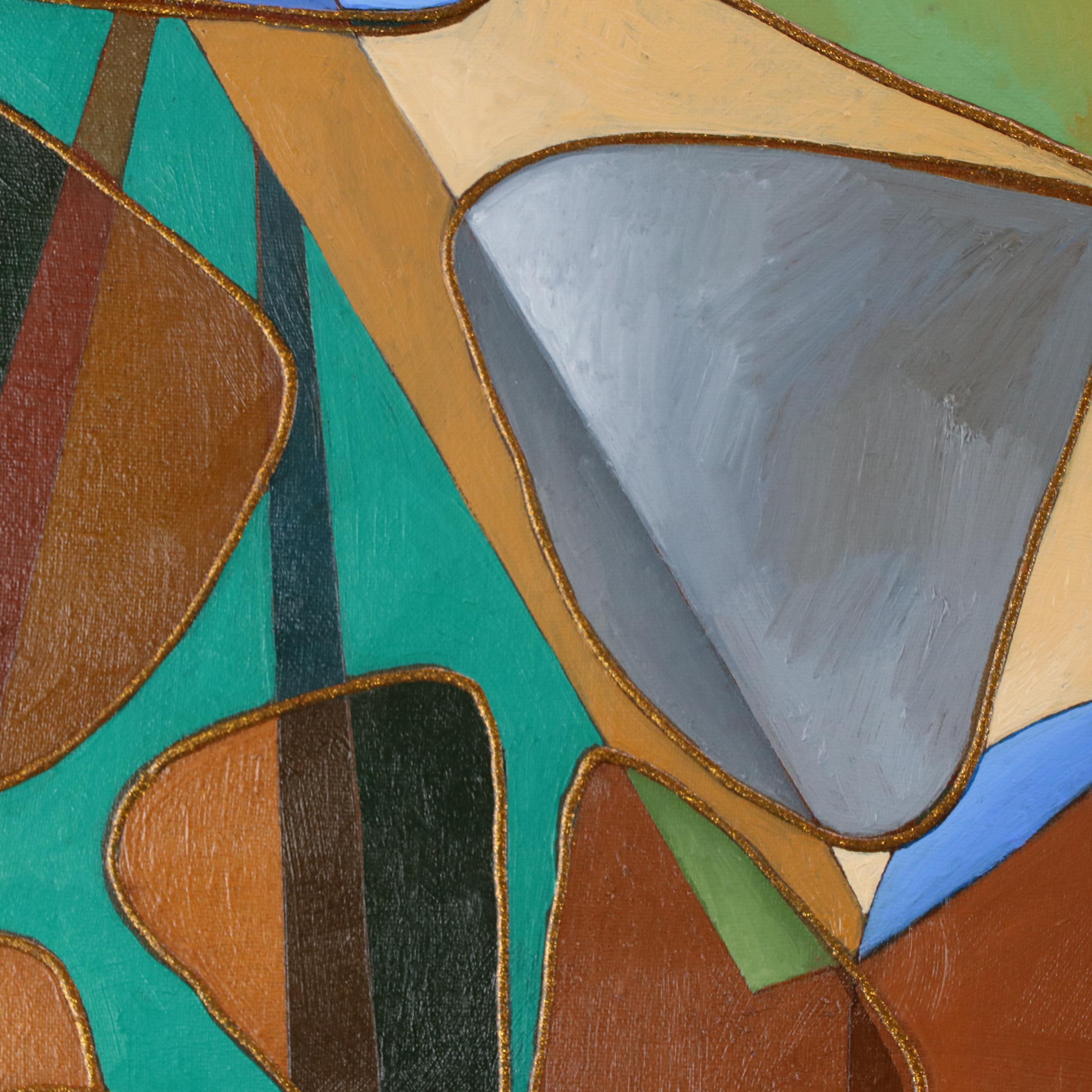 Oleg Zhivetin Oil Painting of Artist Painting Canvas