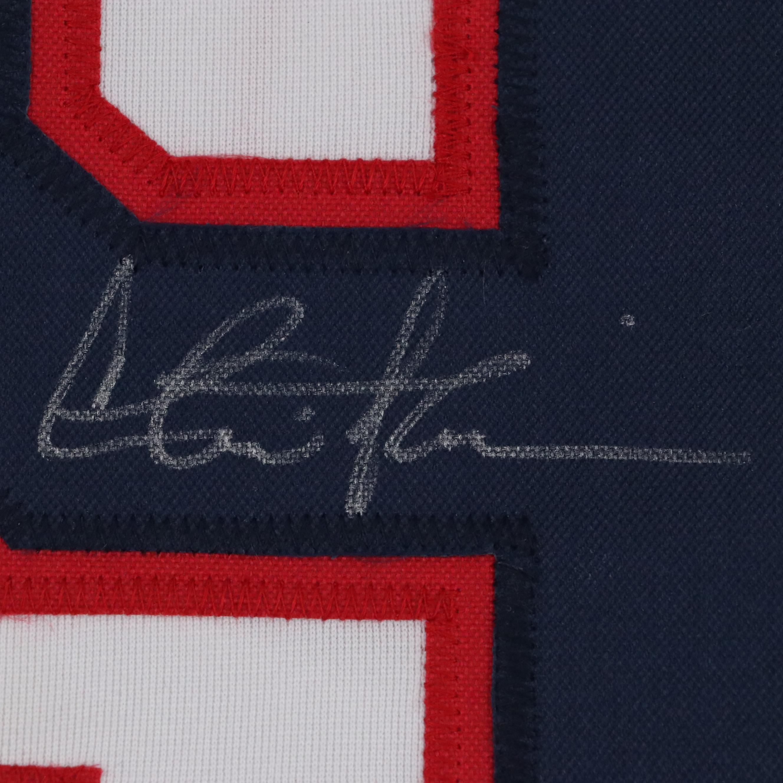 Charlie Sheen Signed Ricky "Wild Thing" Vaughn "Major League" Baseball Jersey