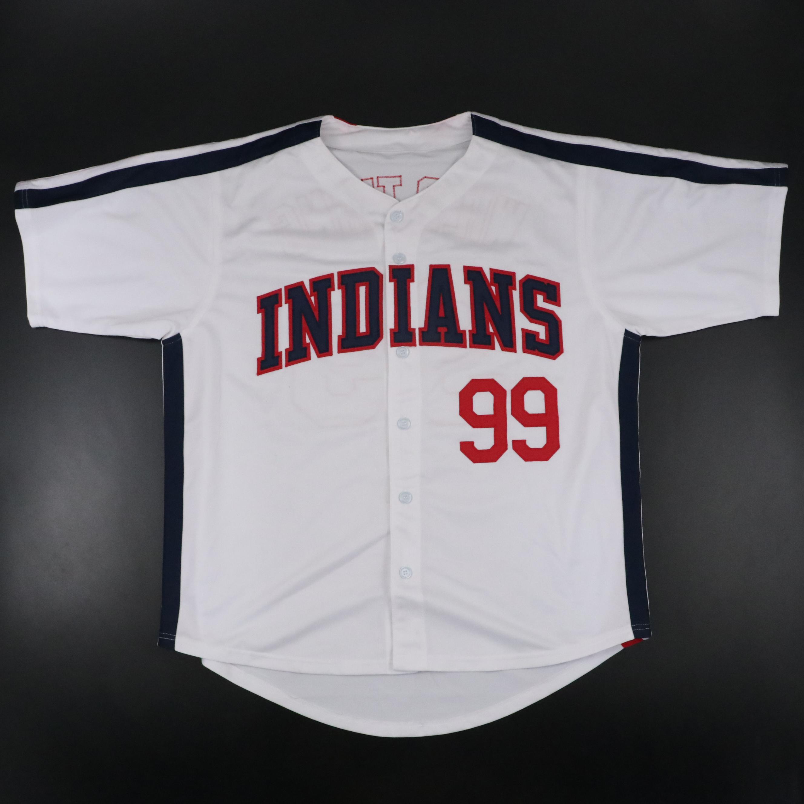 Charlie Sheen Signed Ricky "Wild Thing" Vaughn "Major League" Baseball Jersey