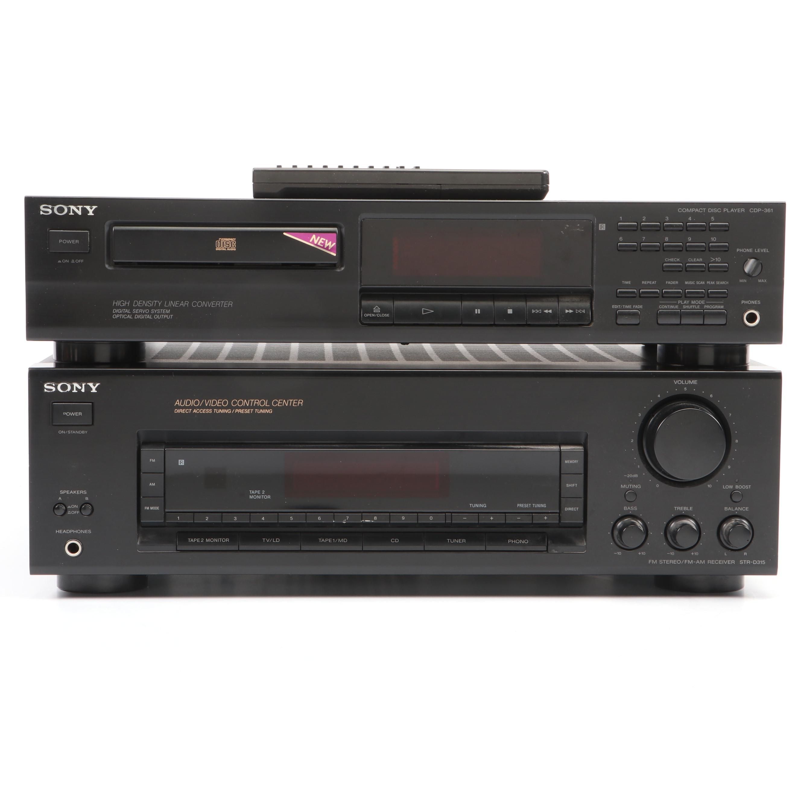 Sony compact shops stereo