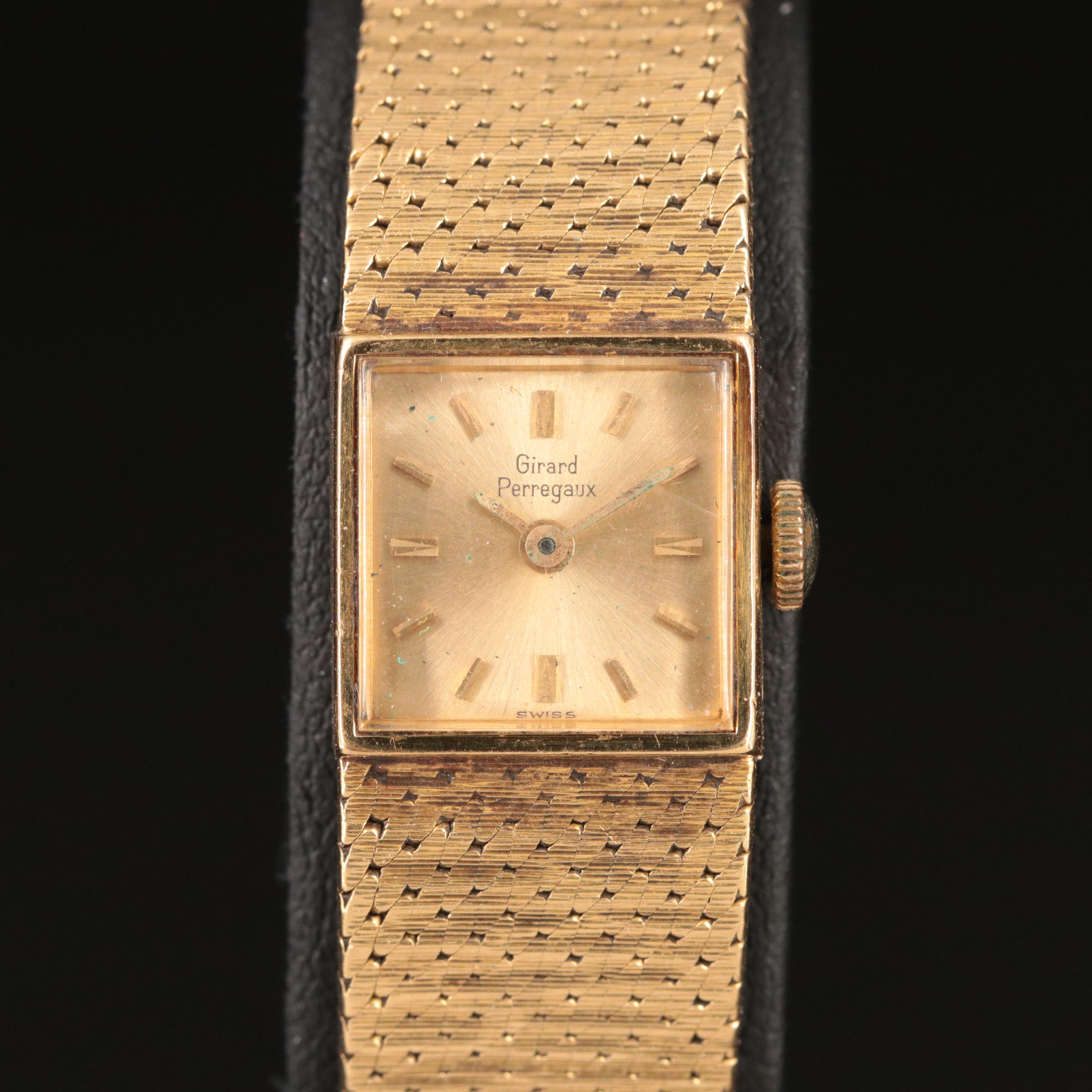 Girard-Perregaux 18K Gold Watch
