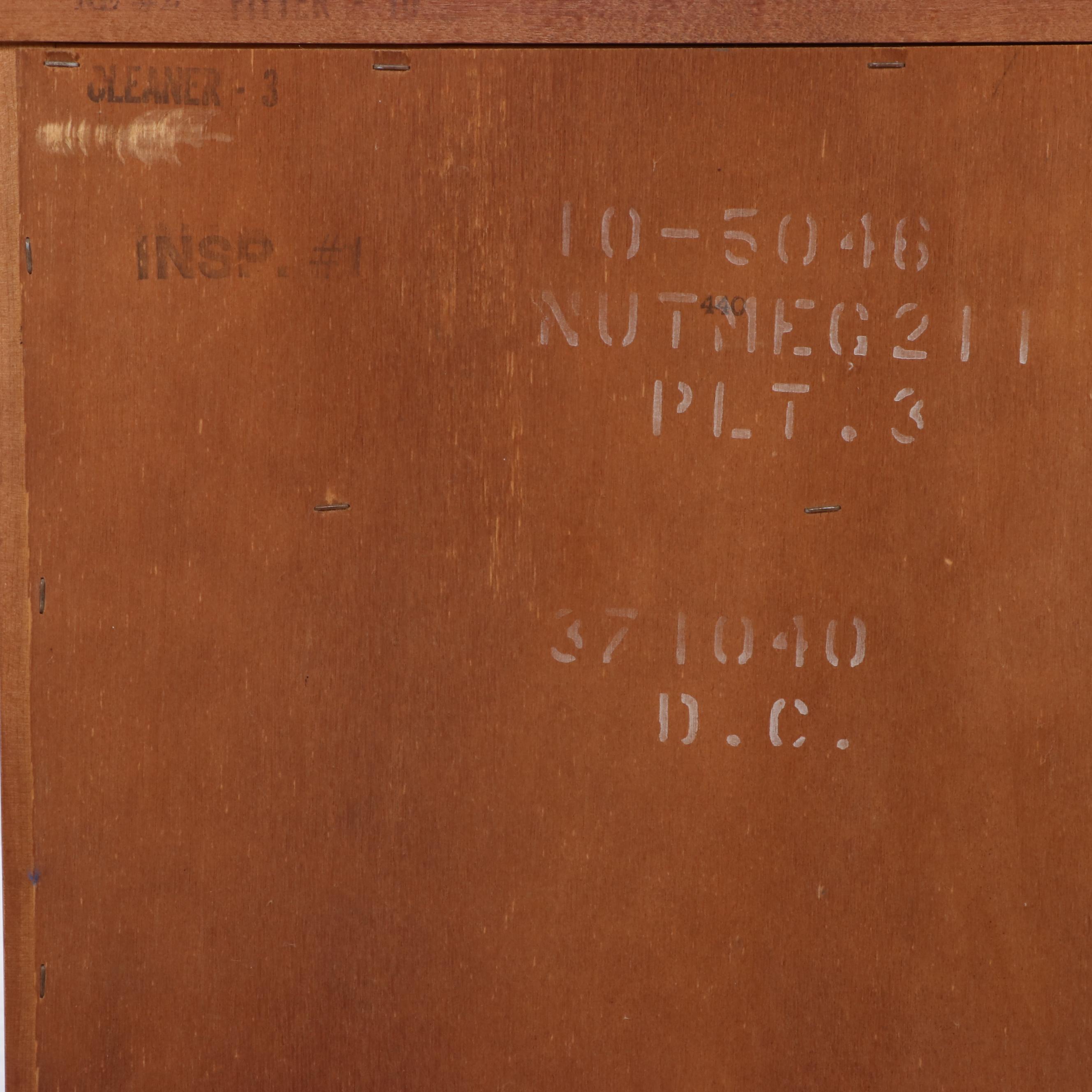 Ethan Allen American Colonial Style Maple Nightstand, 1970s