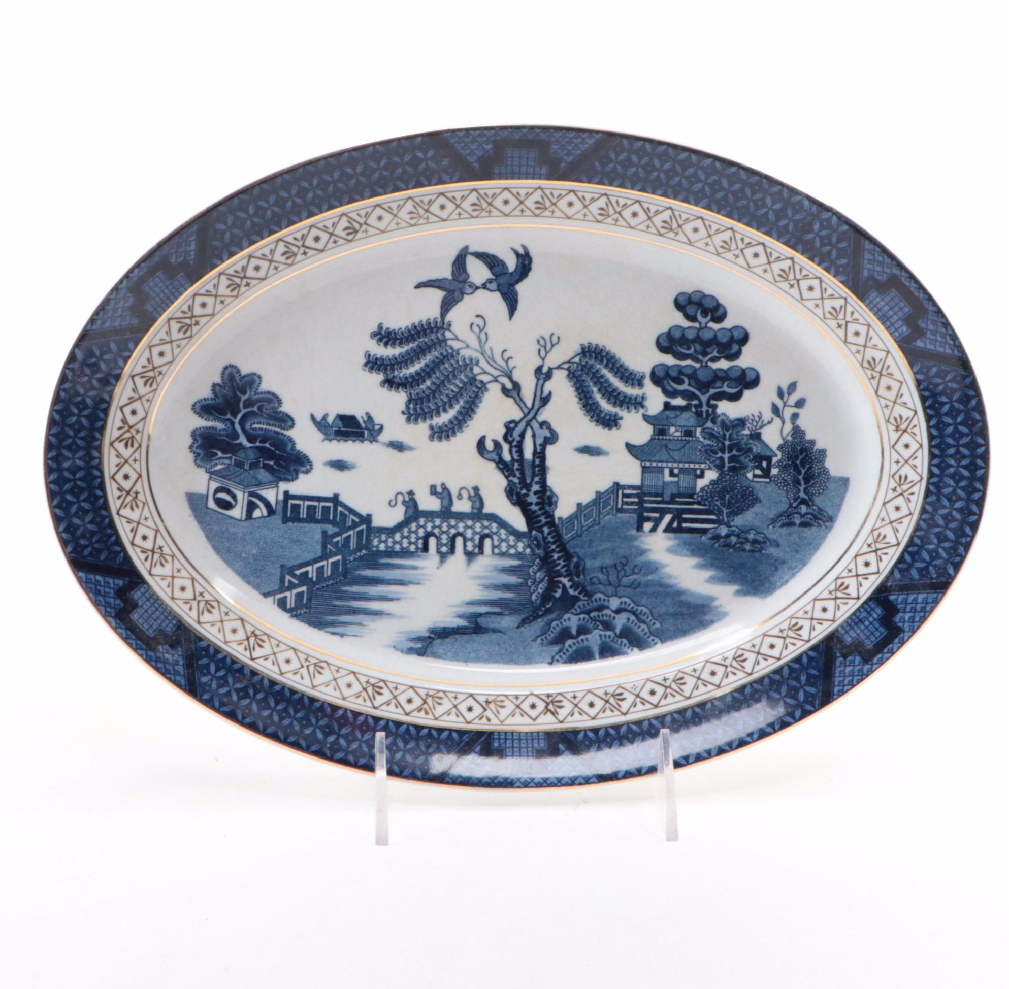 Nikko "Blue Willow" Ironstone Serveware