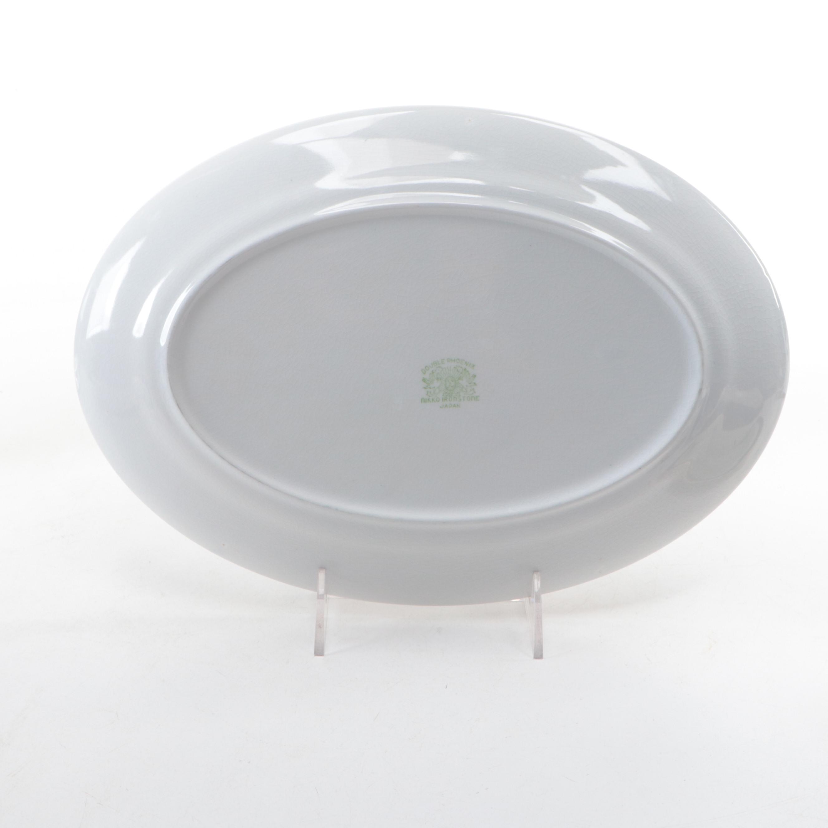 Nikko "Blue Willow" Ironstone Serveware