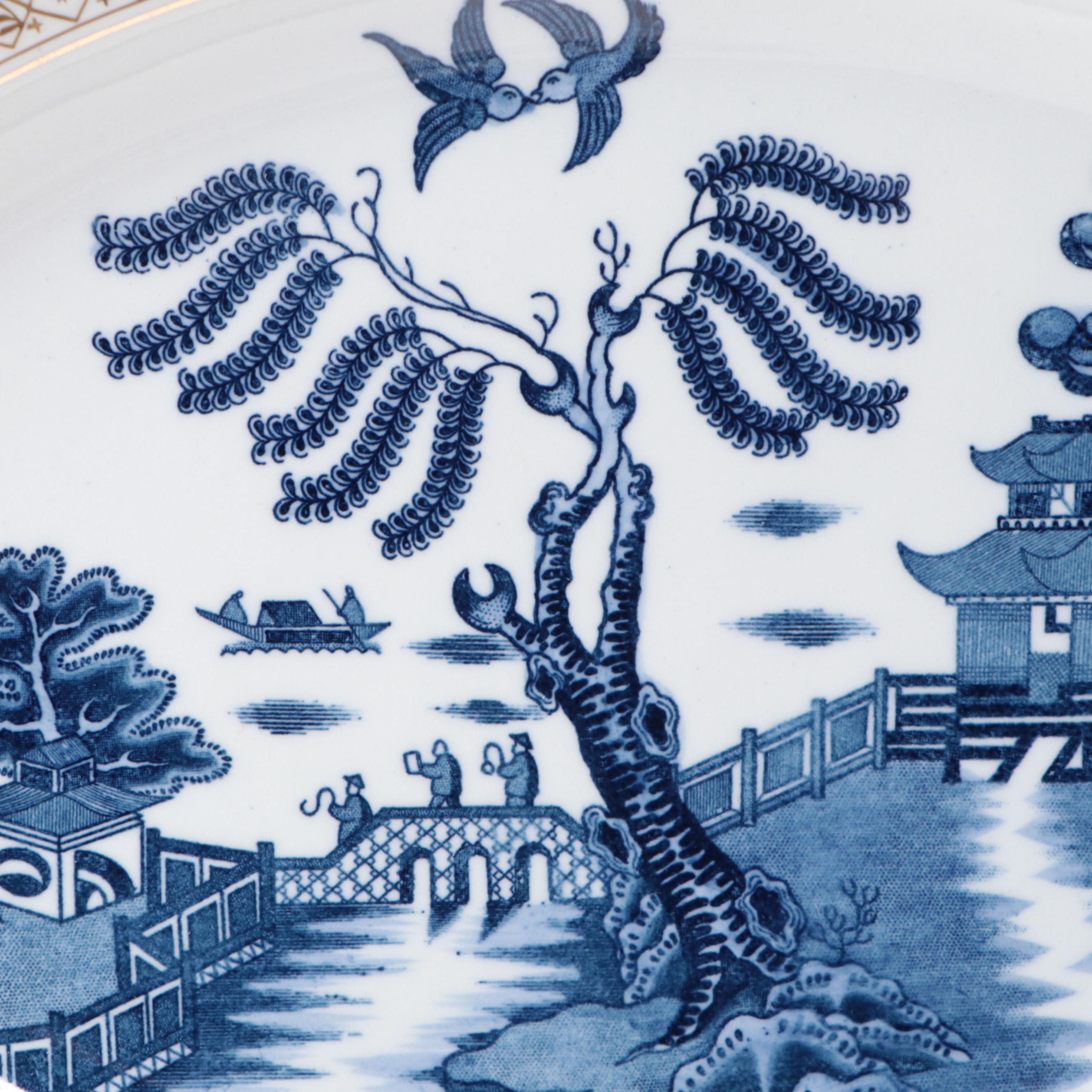 Nikko "Blue Willow" Ironstone Serveware