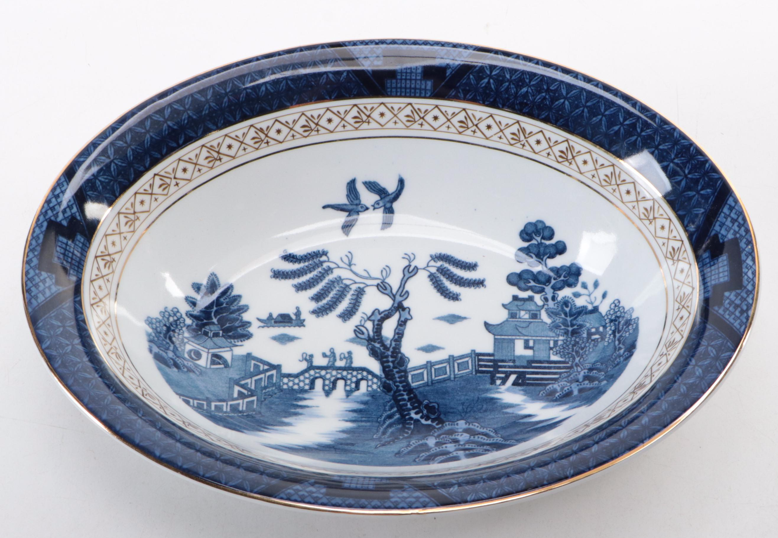 Nikko "Blue Willow" Ironstone Serveware