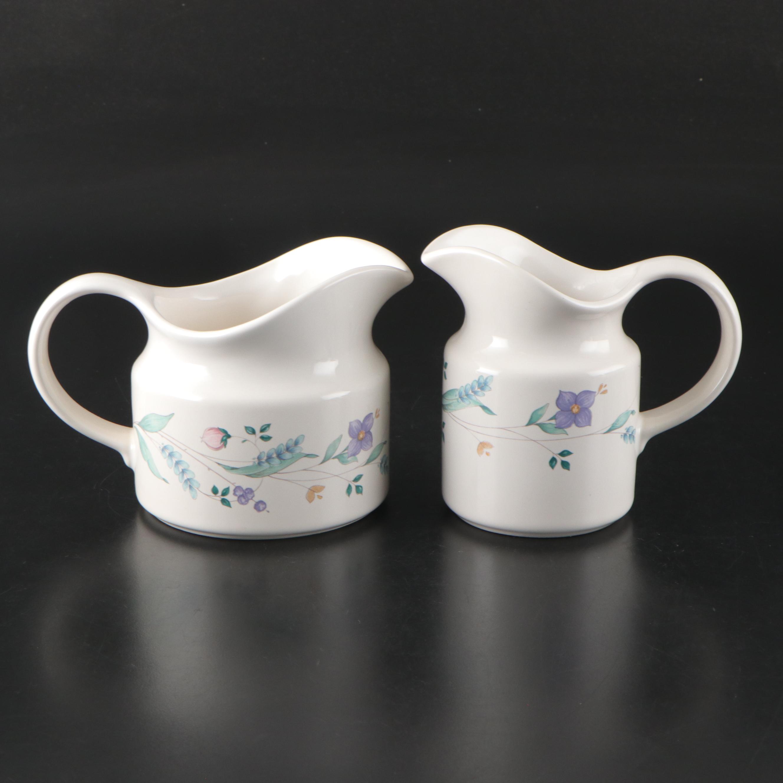 Pfaltzgraff Floral Motif Ceramic Platter, Bowls, Shakers and More