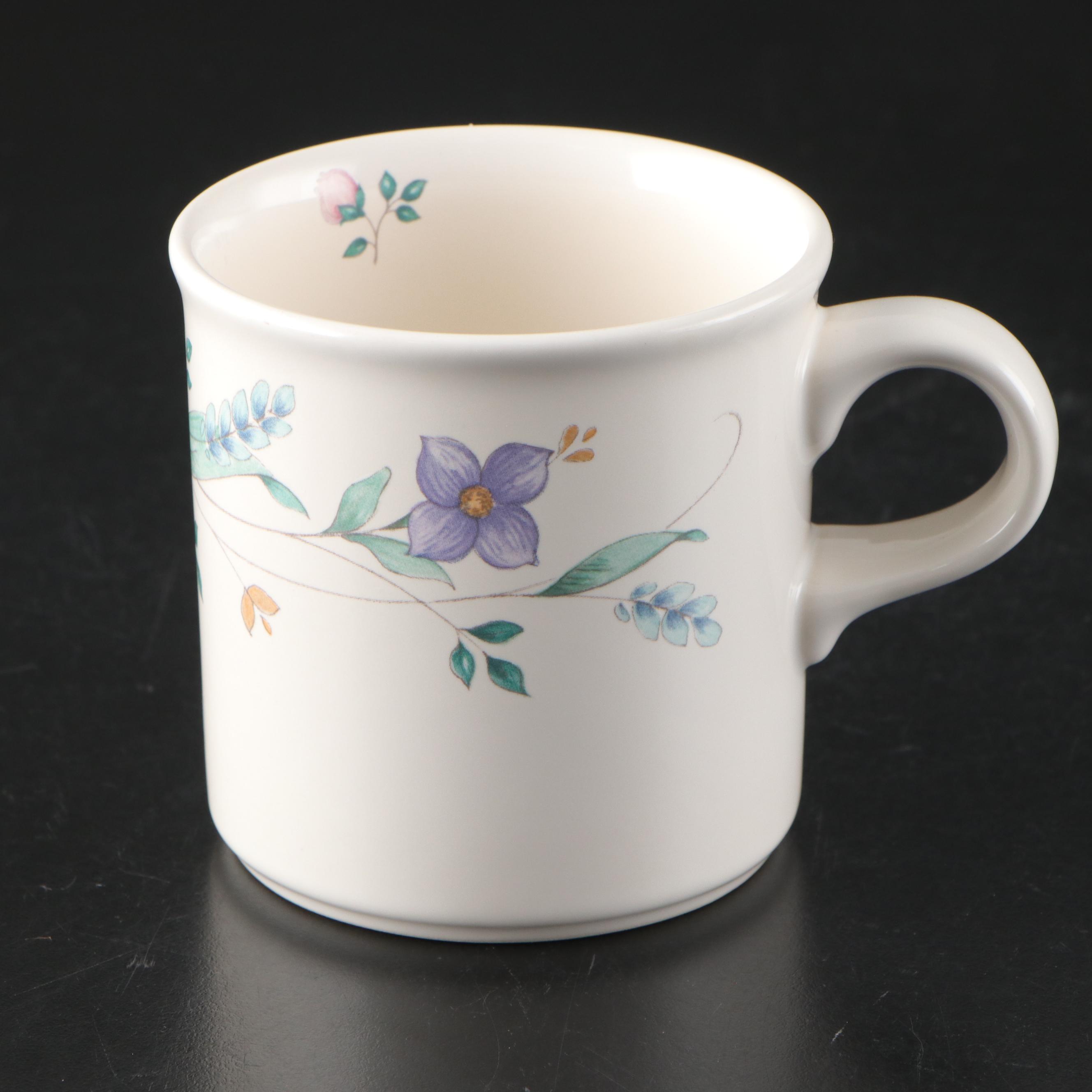 Pfaltzgraff Floral Motif Ceramic Platter, Bowls, Shakers and More