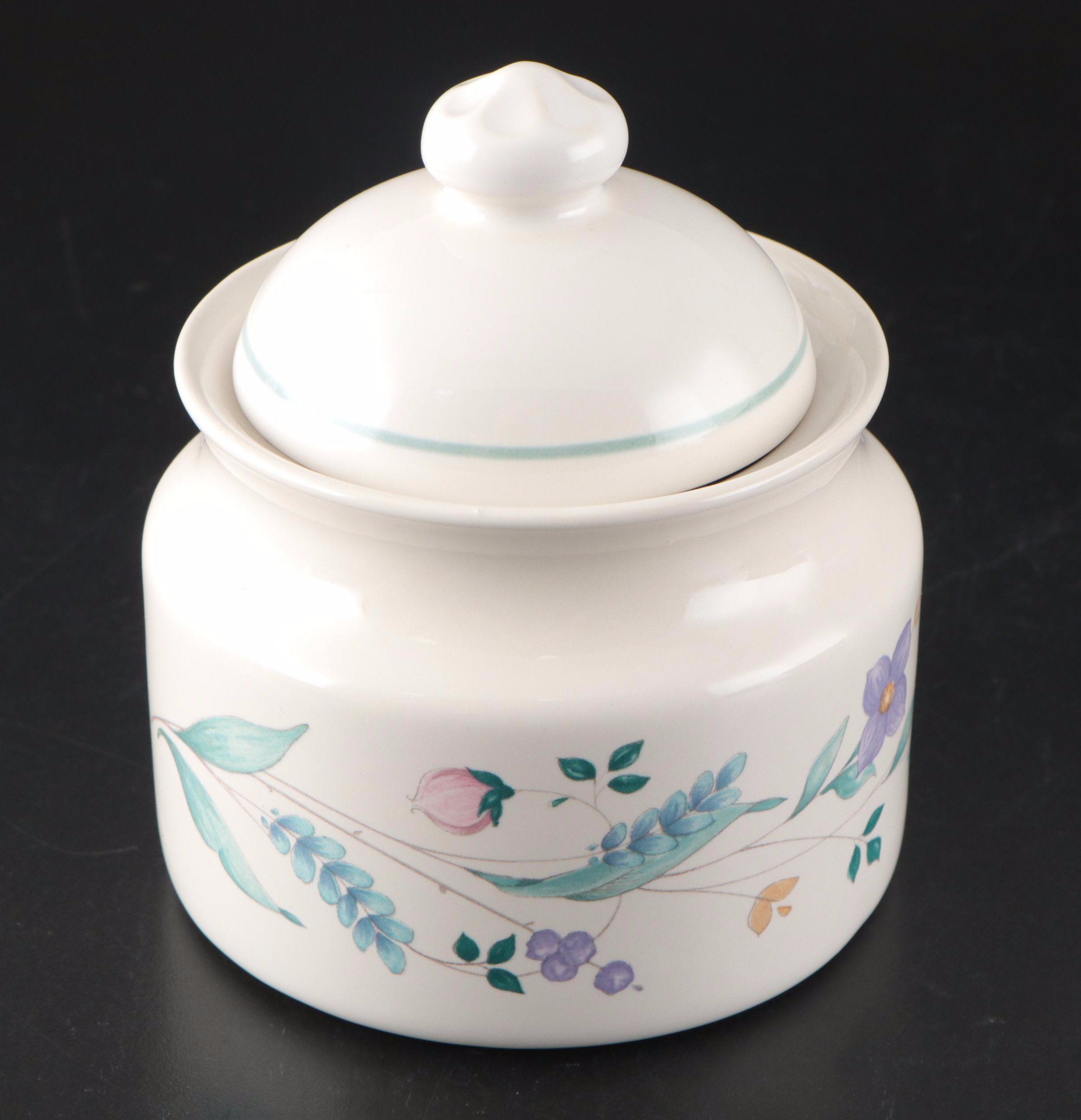 Pfaltzgraff Floral Motif Ceramic Platter, Bowls, Shakers and More