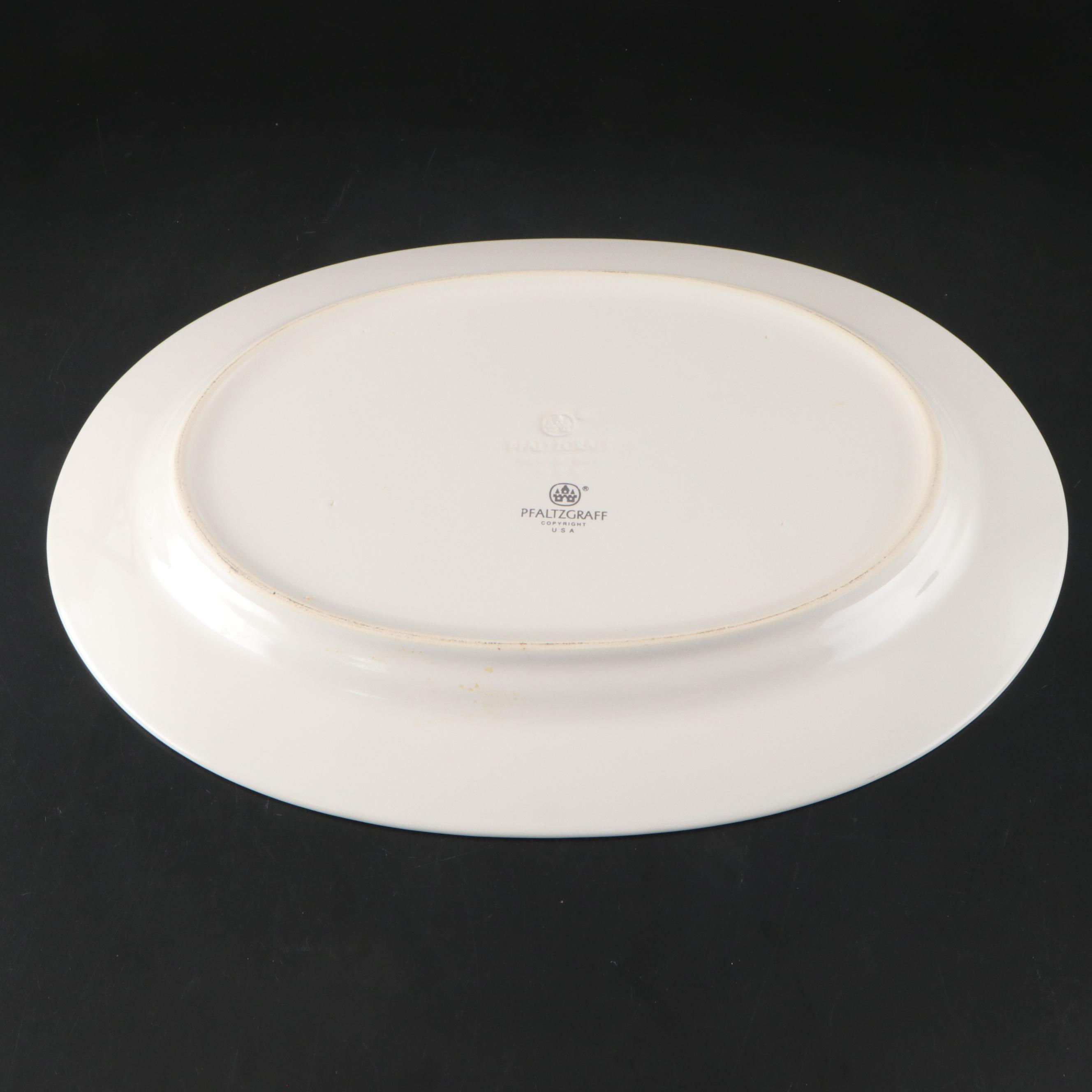 Pfaltzgraff Floral Motif Ceramic Platter, Bowls, Shakers and More