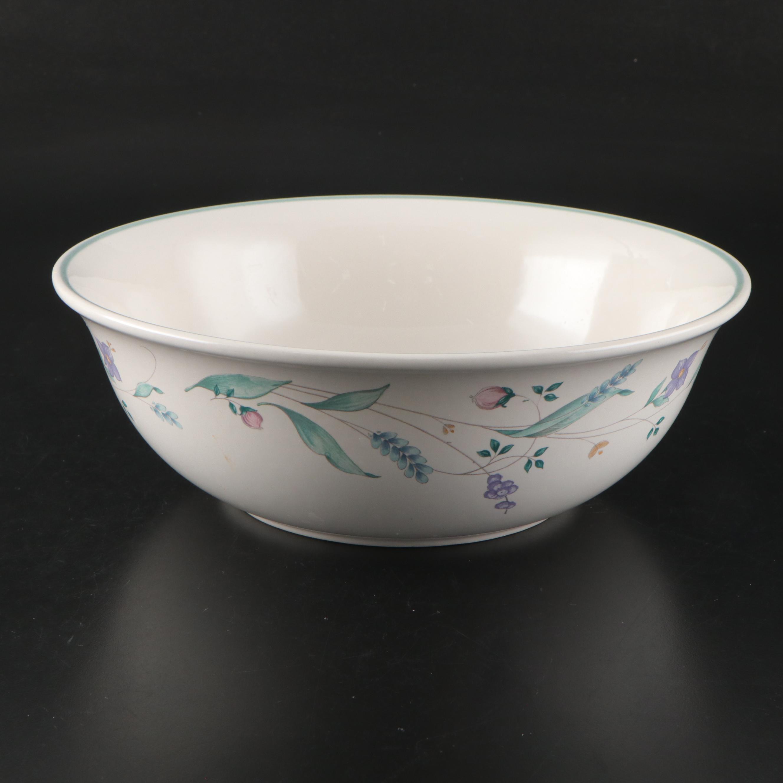 Pfaltzgraff Floral Motif Ceramic Platter, Bowls, Shakers and More