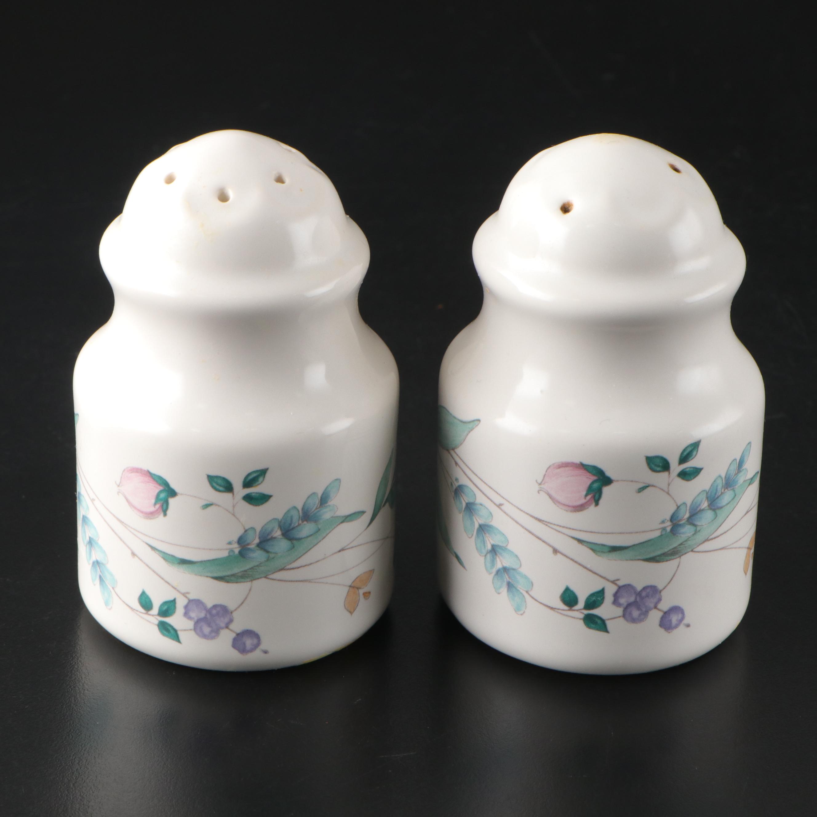 Pfaltzgraff Floral Motif Ceramic Platter, Bowls, Shakers and More