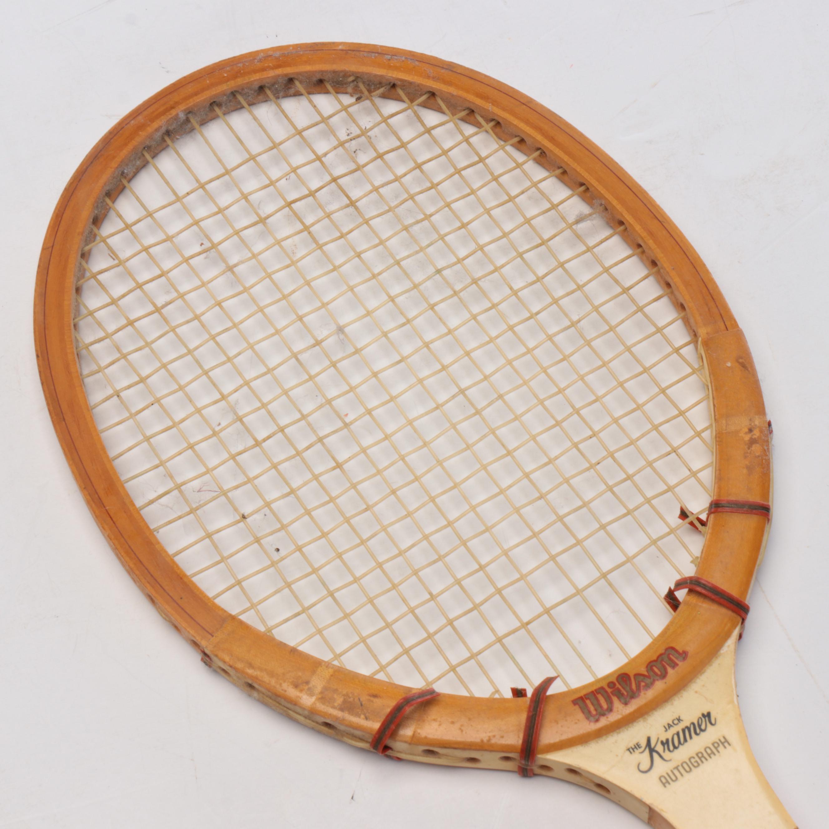 Wilson "The Jack Kramer Autograph" and More Tennis Rackets