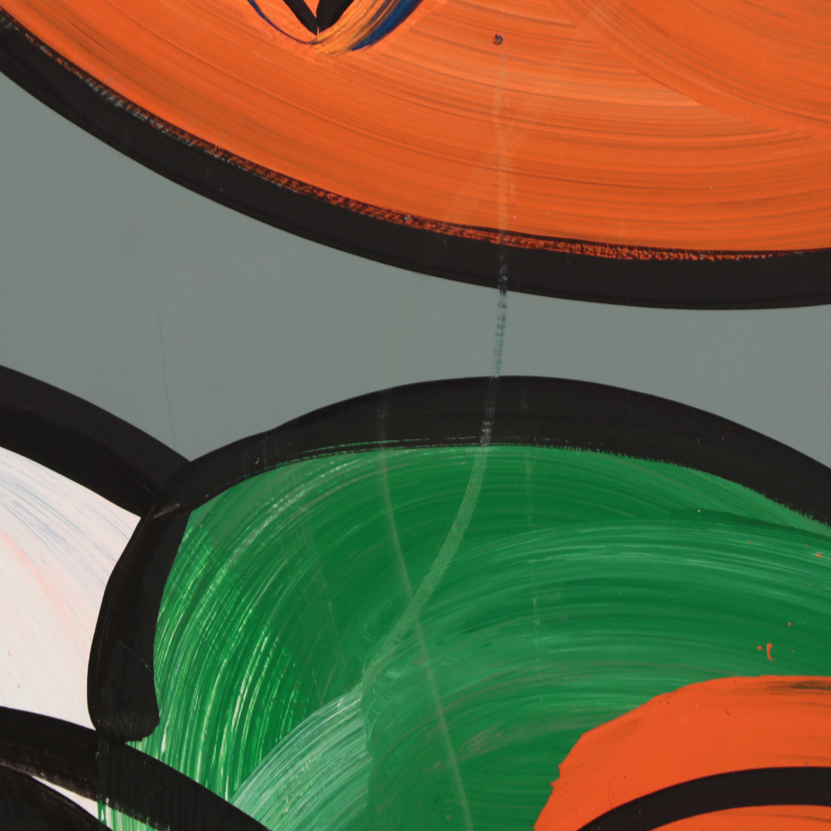 Peter Keil Large-Scale Abstract Figurative Acrylic Painting