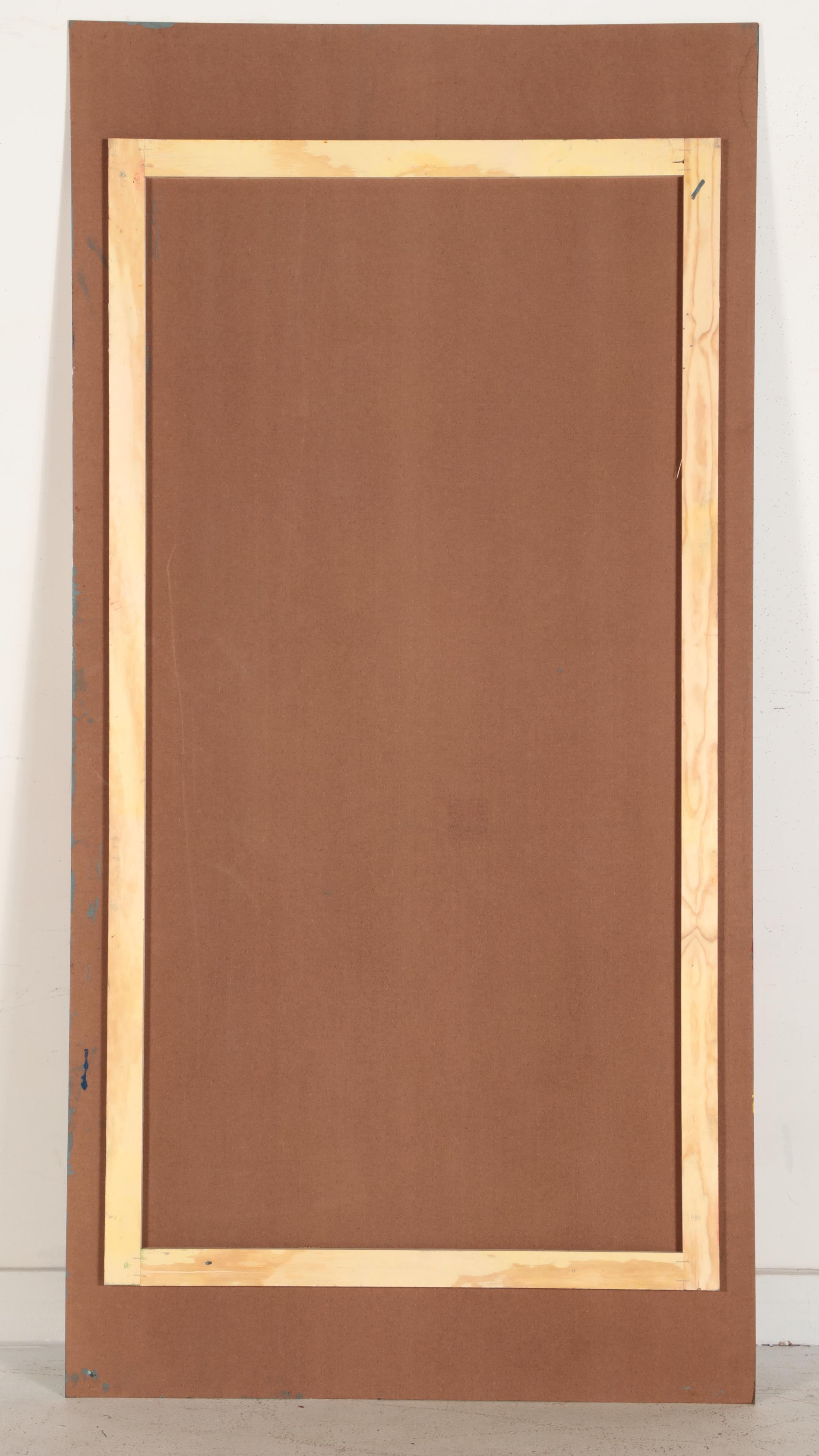 Peter Keil Large-Scale Abstract Figurative Acrylic Painting