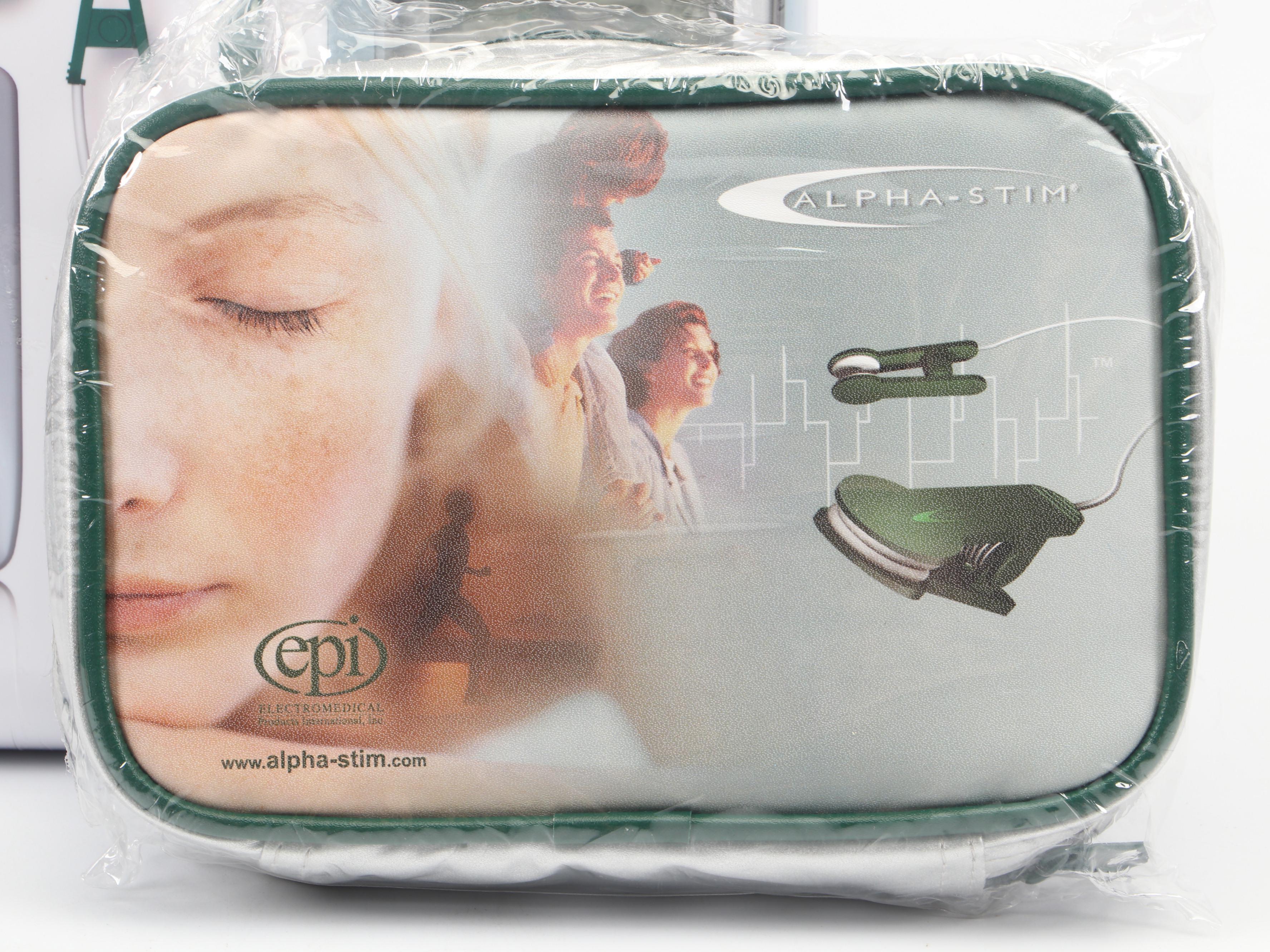 EPI Anxiety Therapy Alpha-Stim AID with Carry Case