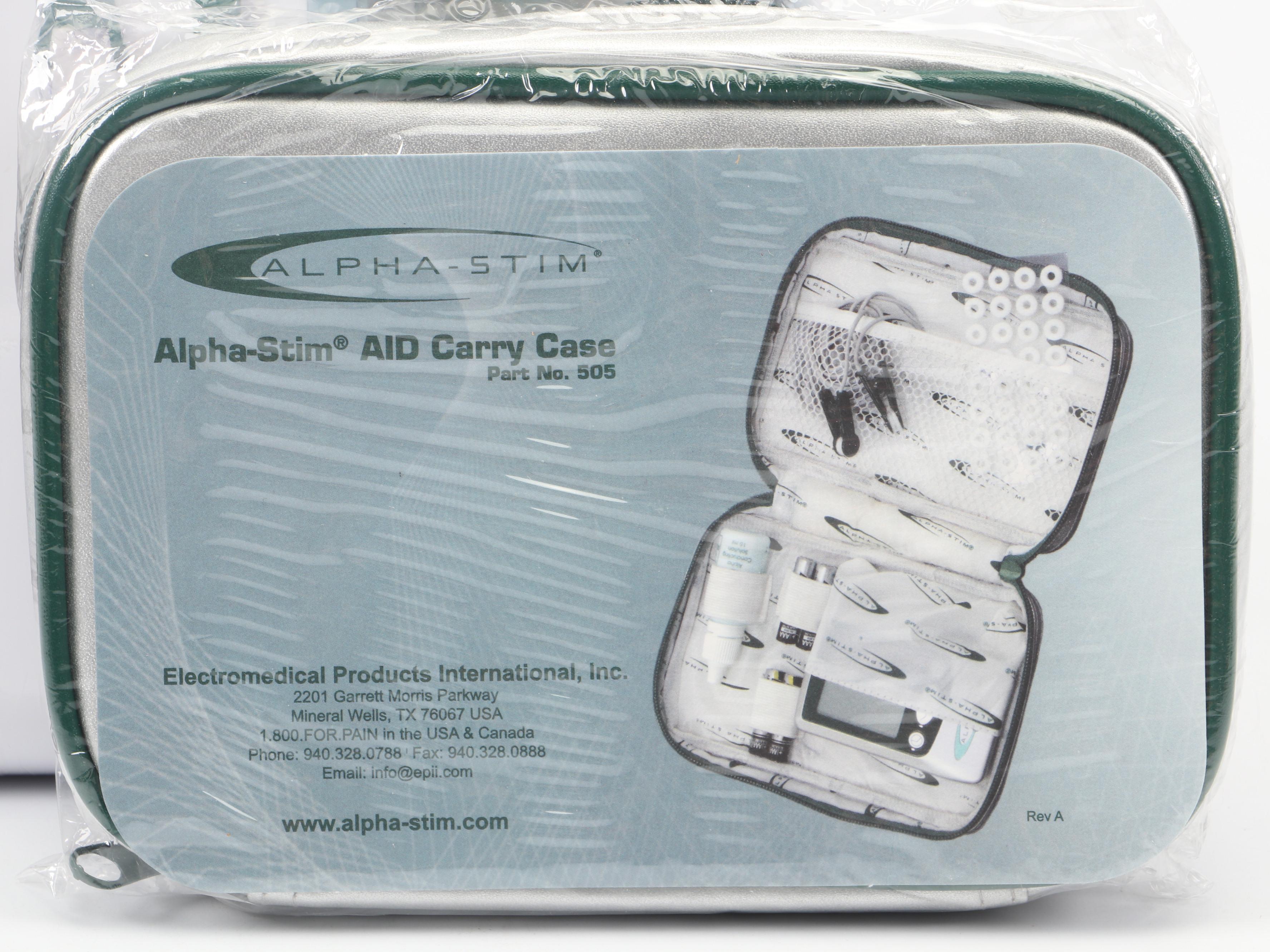 EPI Anxiety Therapy Alpha-Stim AID with Carry Case