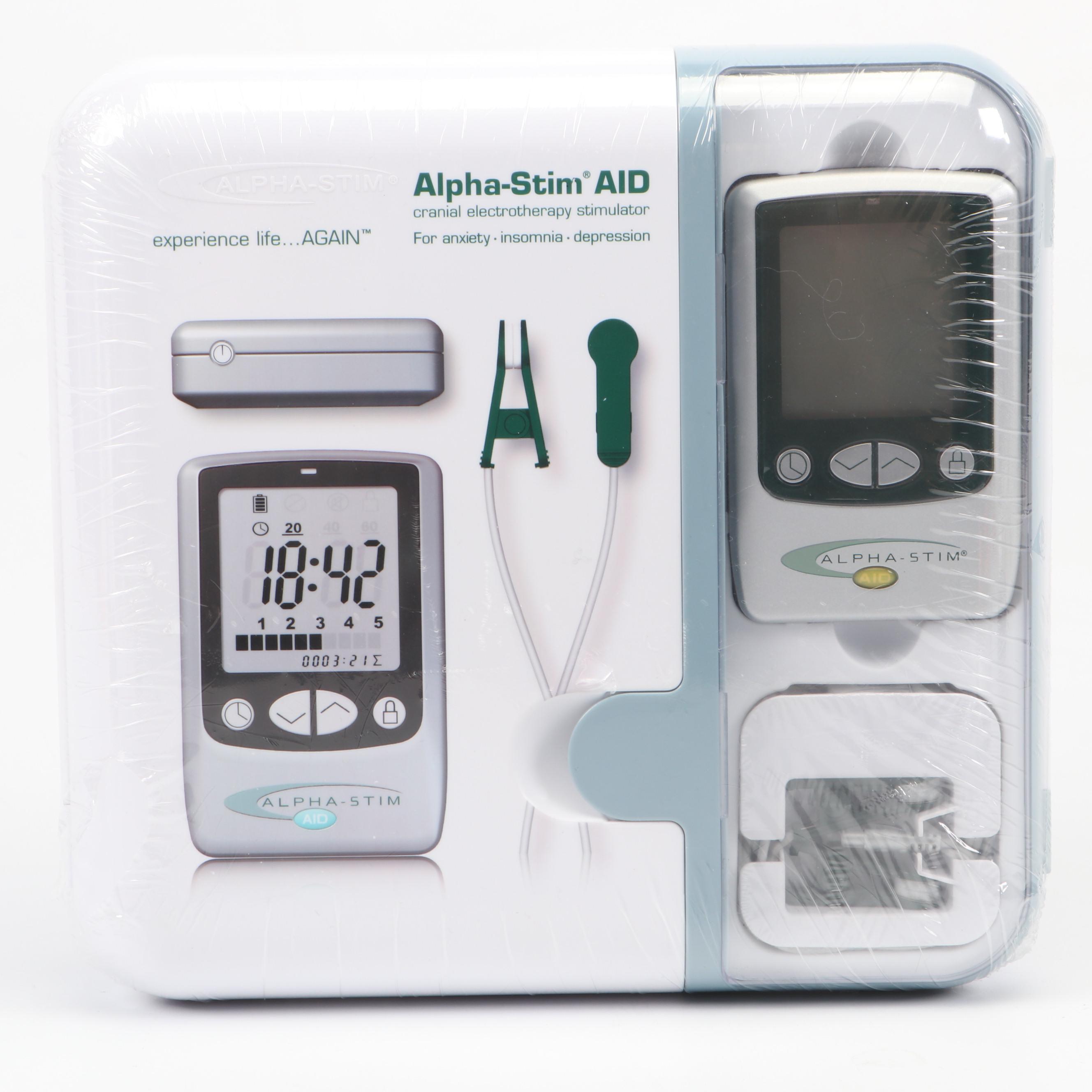 EPI Anxiety Therapy Alpha-Stim AID with Carry Case