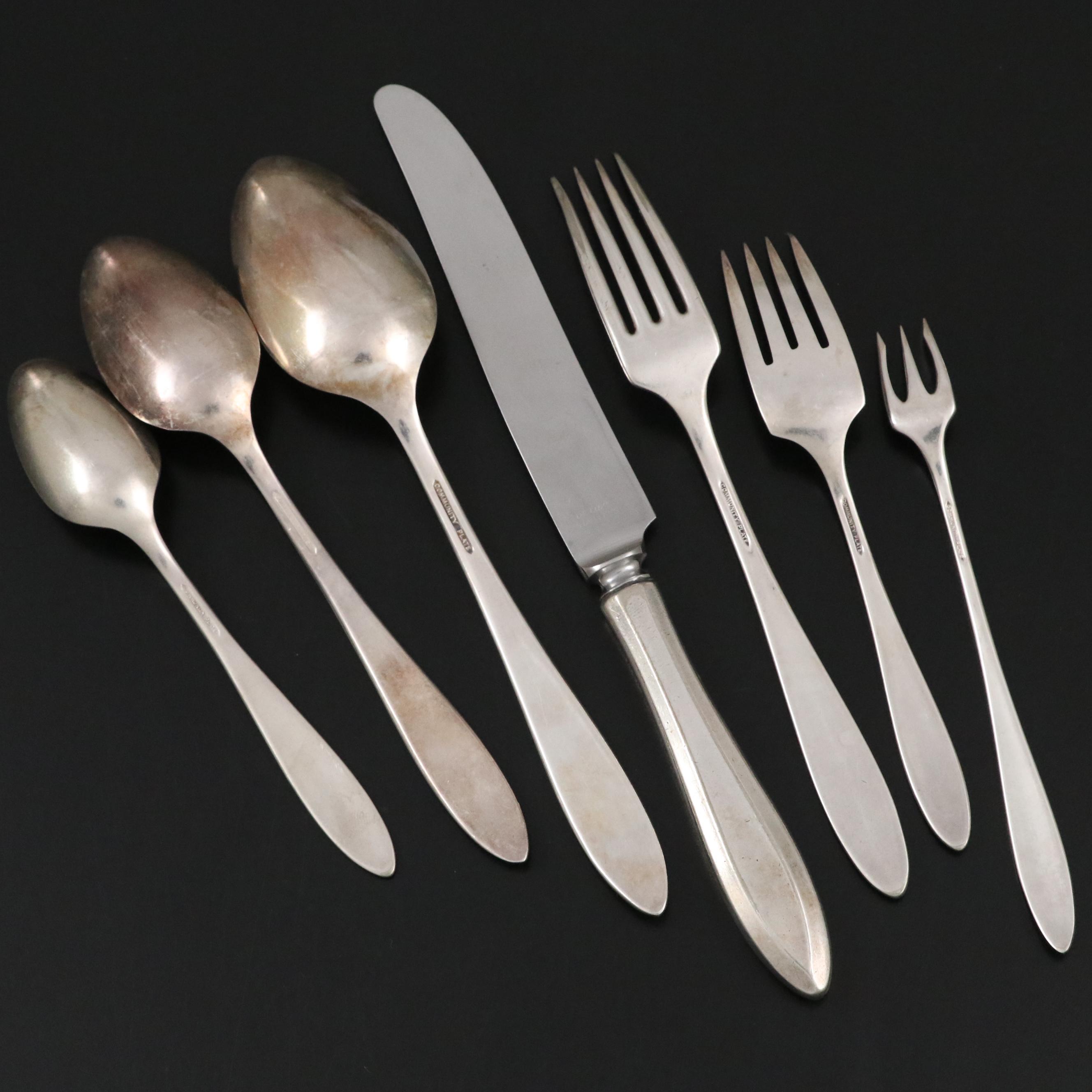 Oneida Community "Patrician" Silver Plate Flatware
