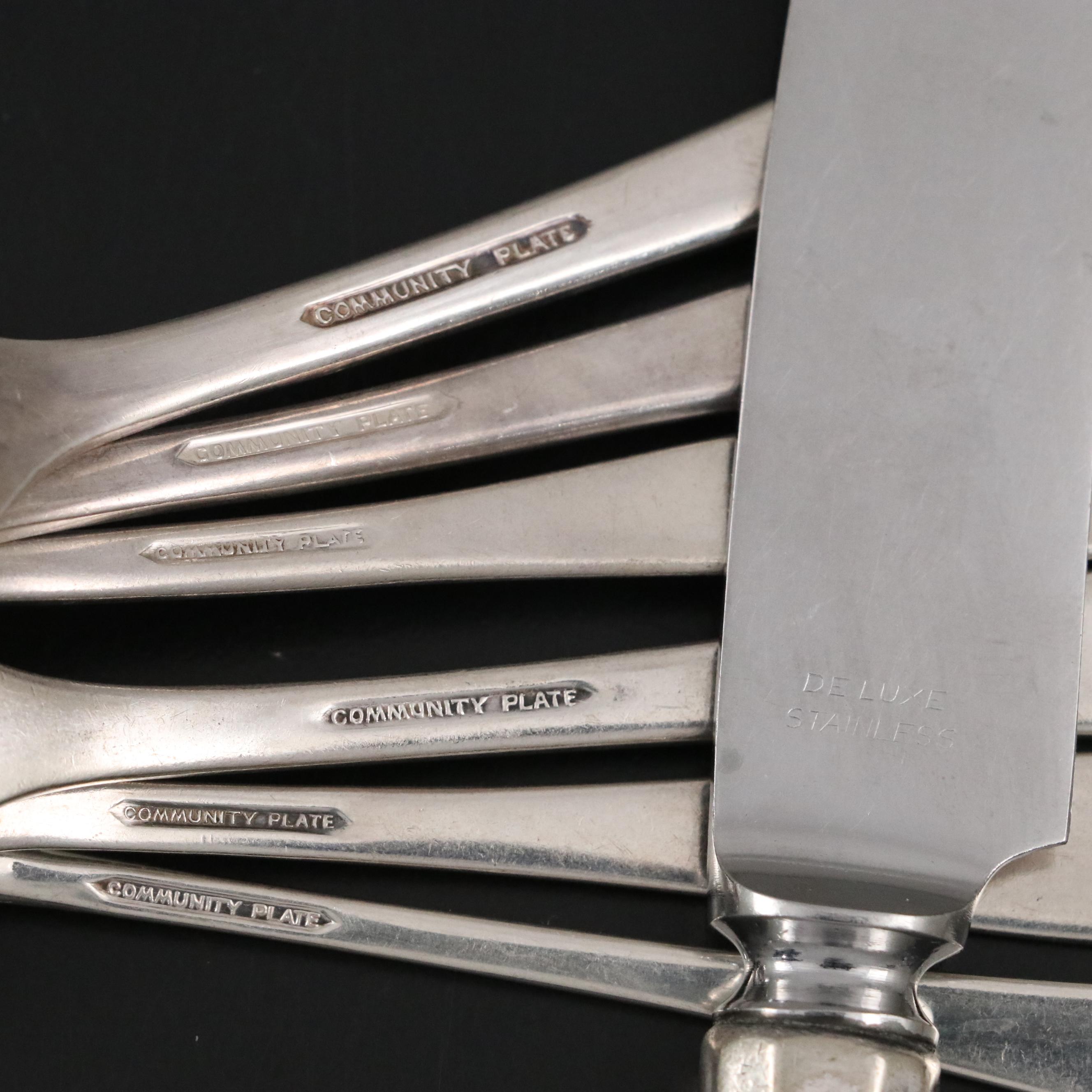 Oneida Community "Patrician" Silver Plate Flatware