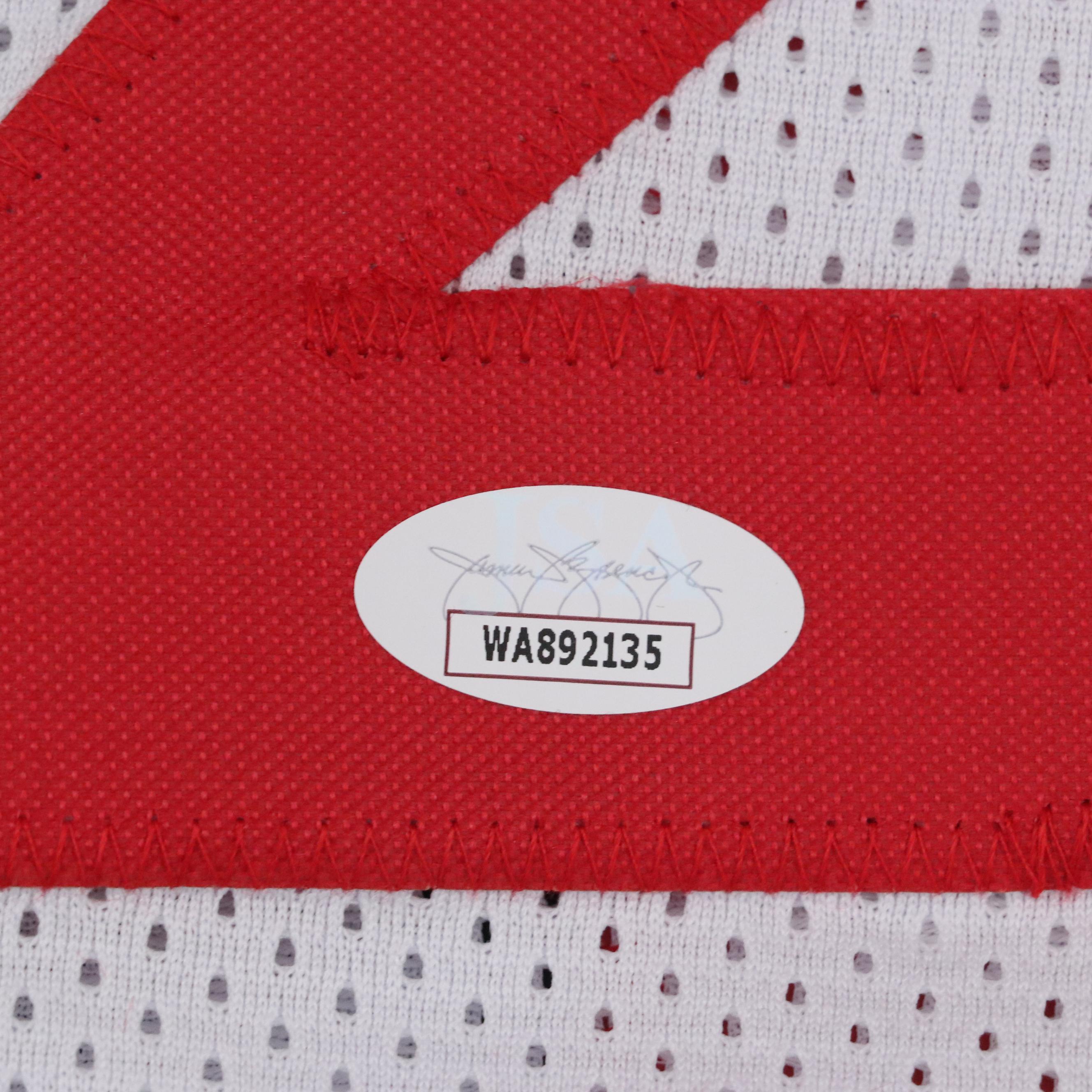 Dominique Wilkins and Shawn Kemp Signed Basketball Jerseys