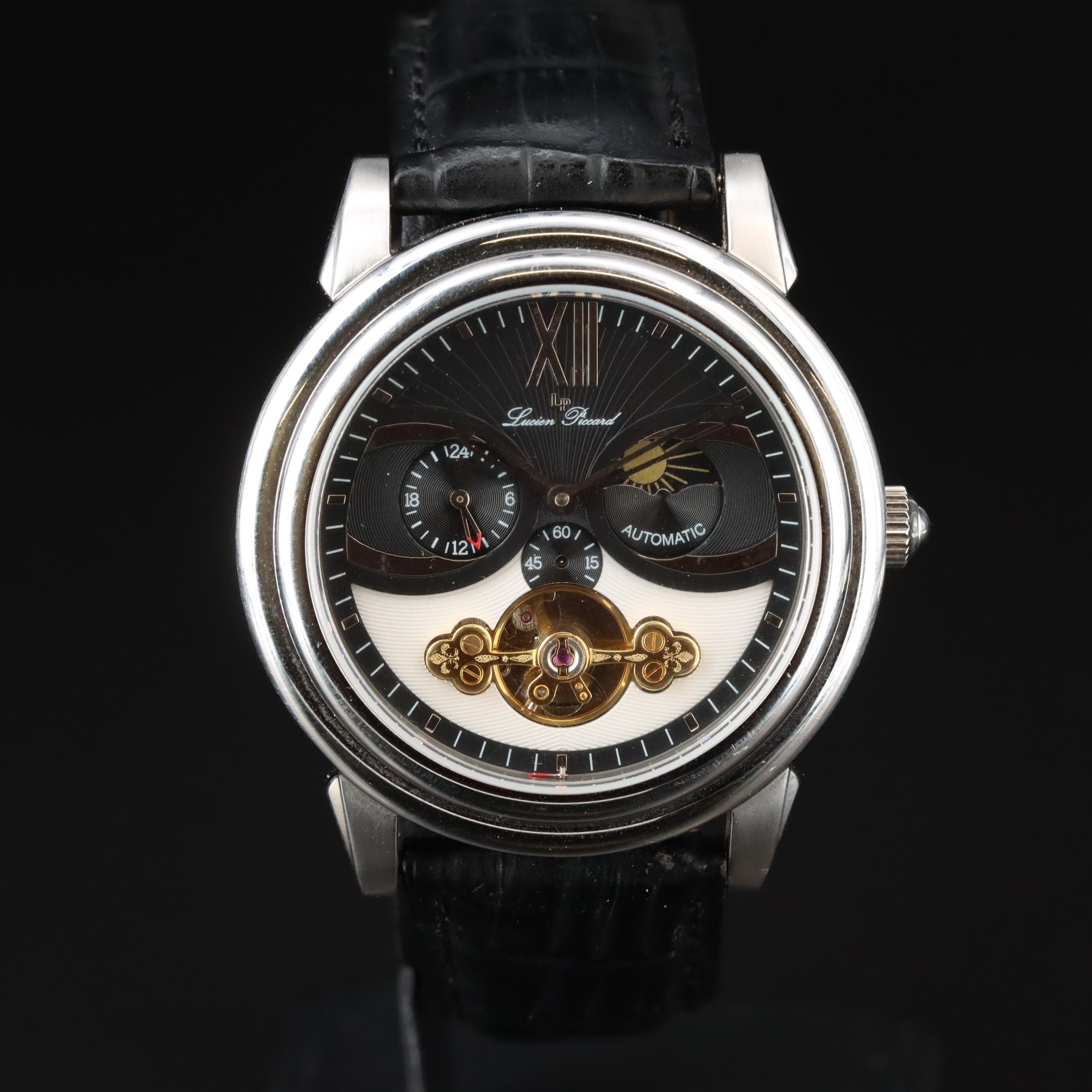 Lucien Piccard Open Heart Automatic Watch