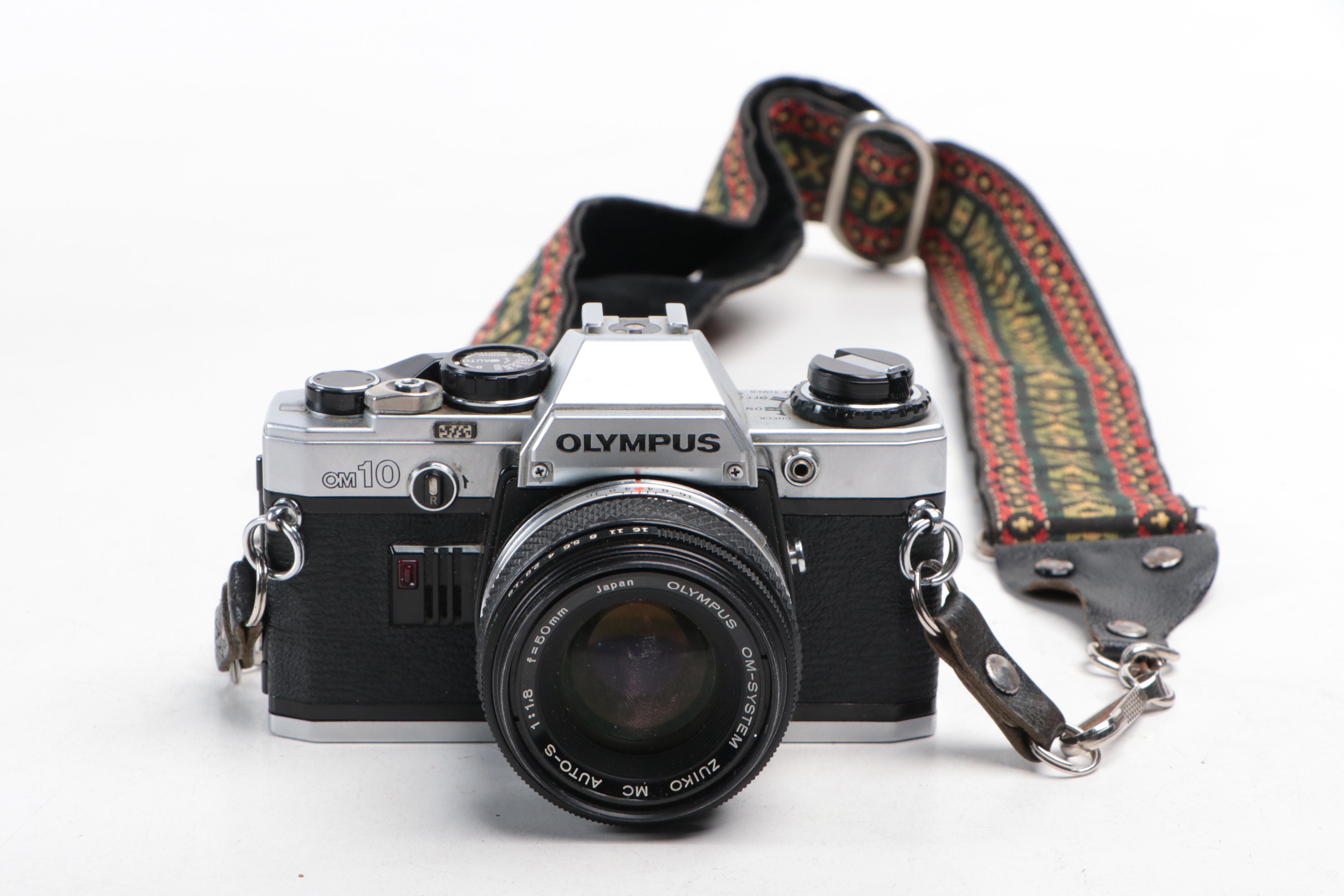 Olympus OM10, Viceroy Auto 35 with Other Cameras and Accessories