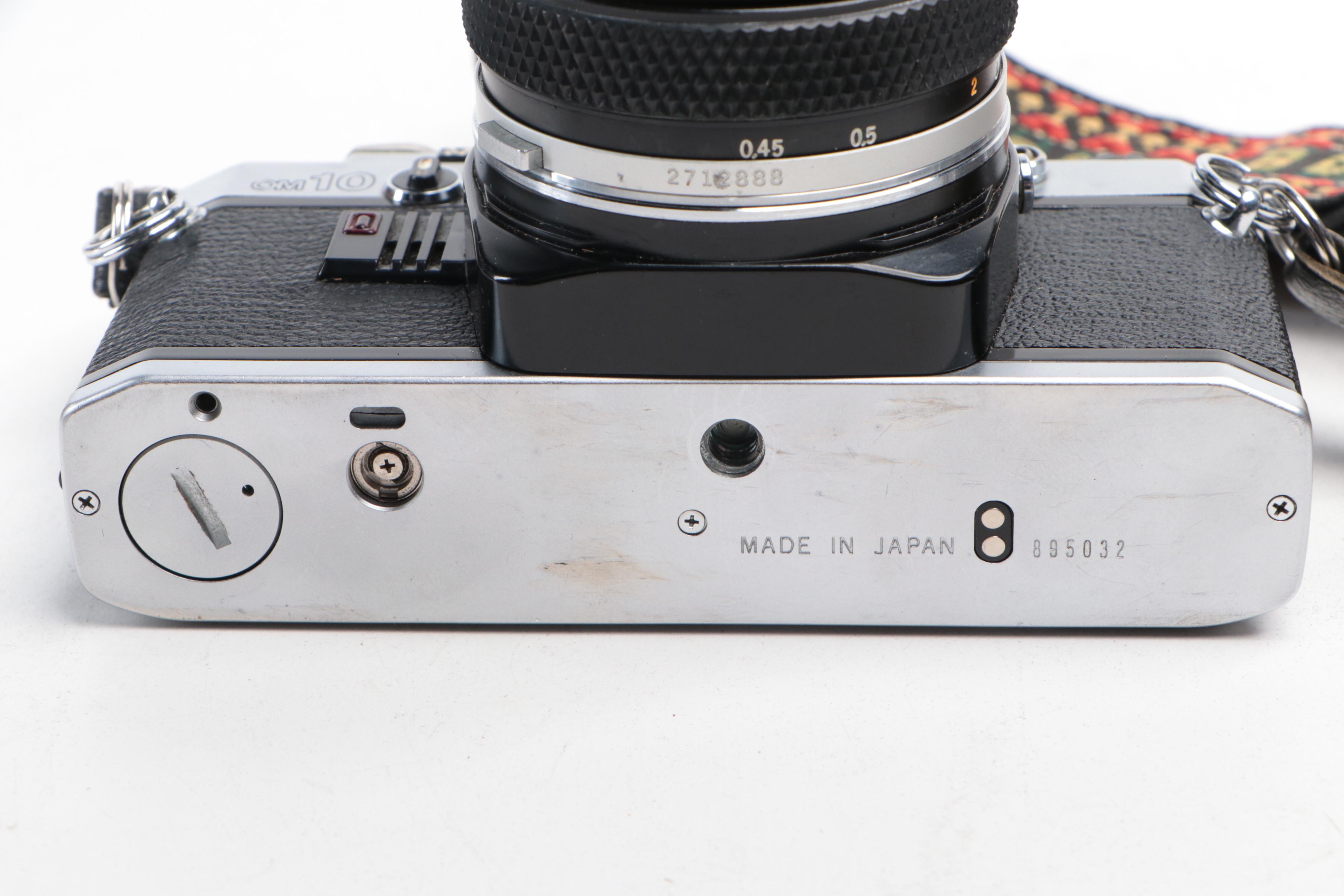 Olympus OM10, Viceroy Auto 35 with Other Cameras and Accessories