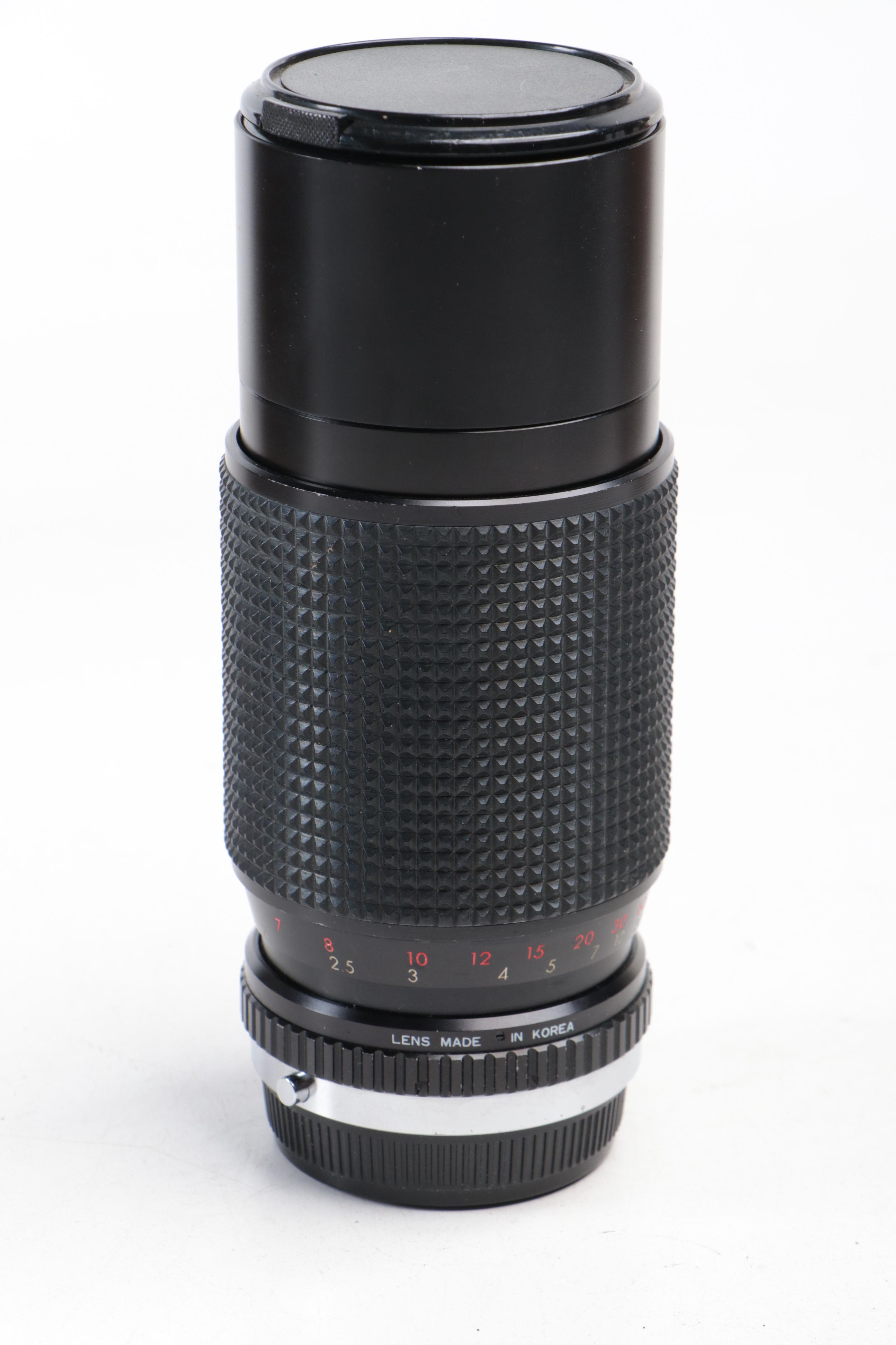 Olympus OM10, Viceroy Auto 35 with Other Cameras and Accessories