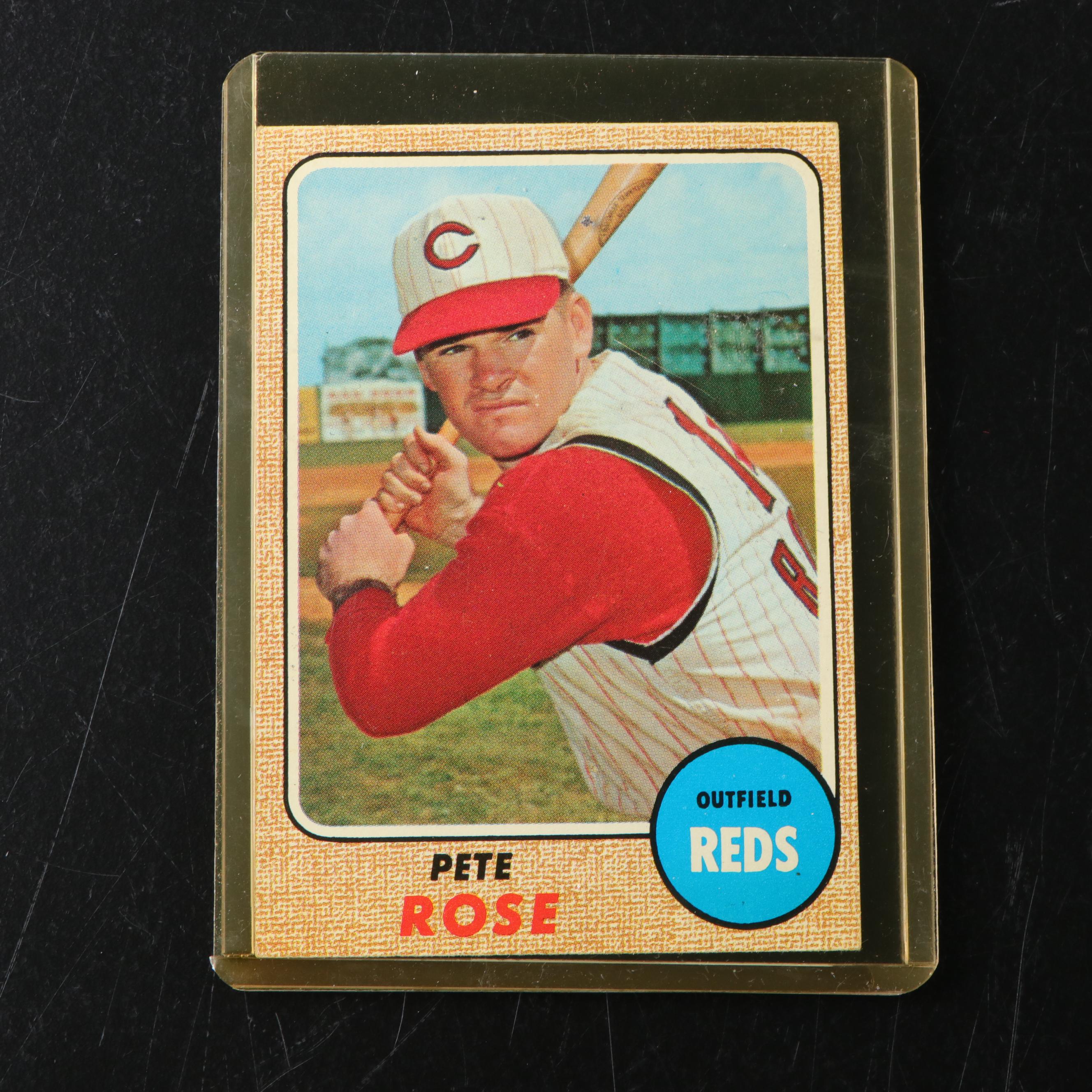 1960s Pete Rose Cincinnati Reds Baseball Cards