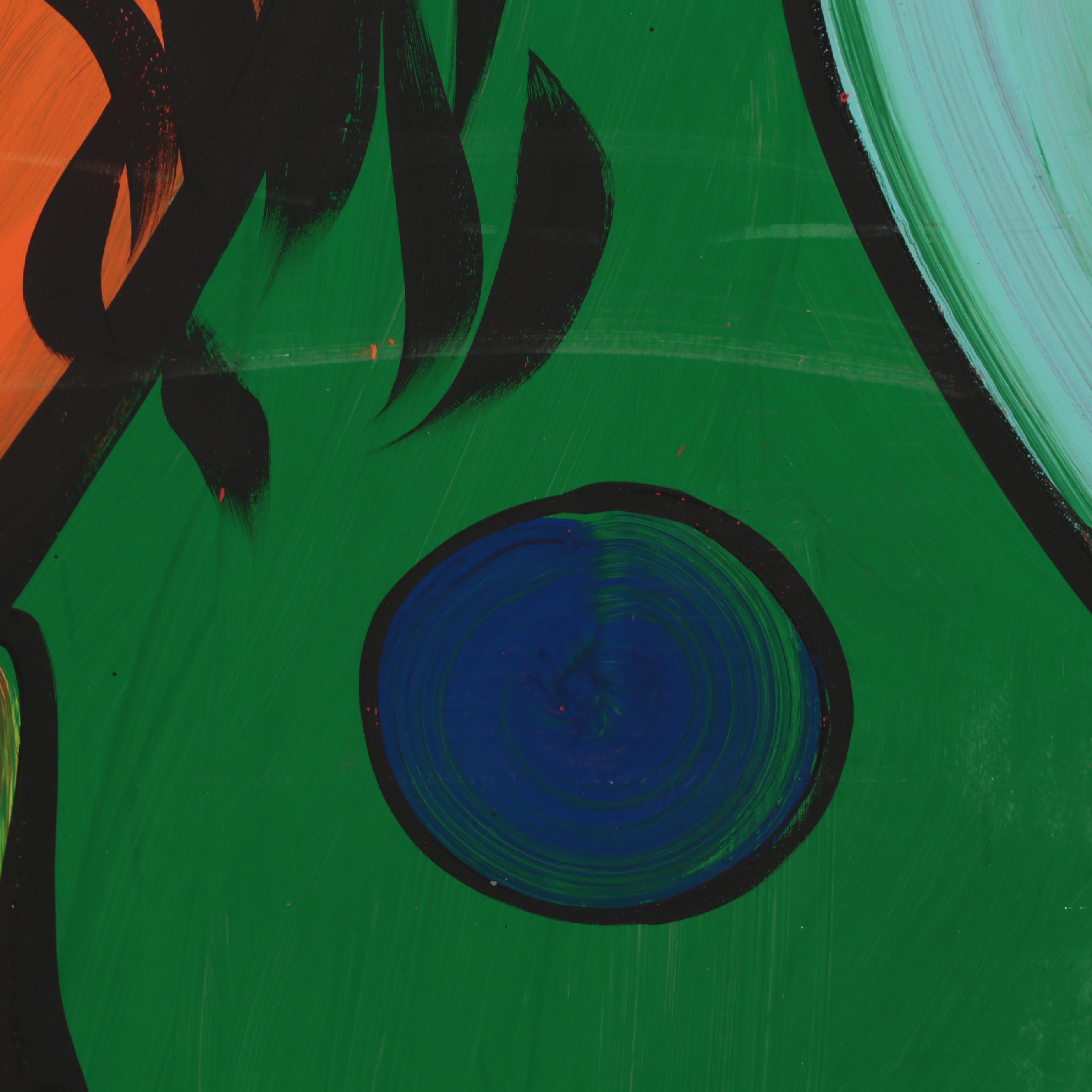 Peter Keil Large-Scale Abstract Figurative Acrylic Painting