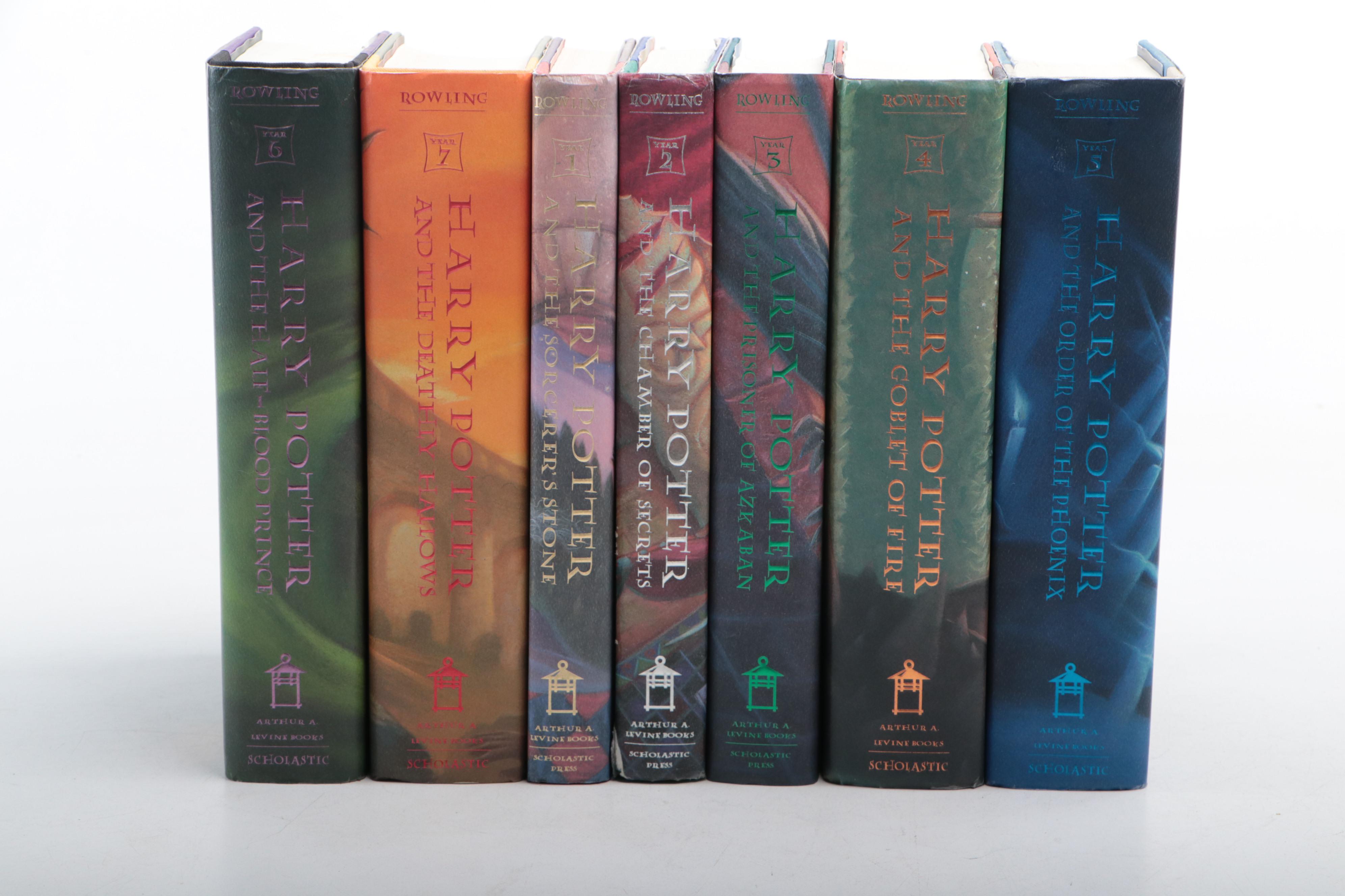 First American Edition "Harry Potter" Complete Series by J. K. Rowling
