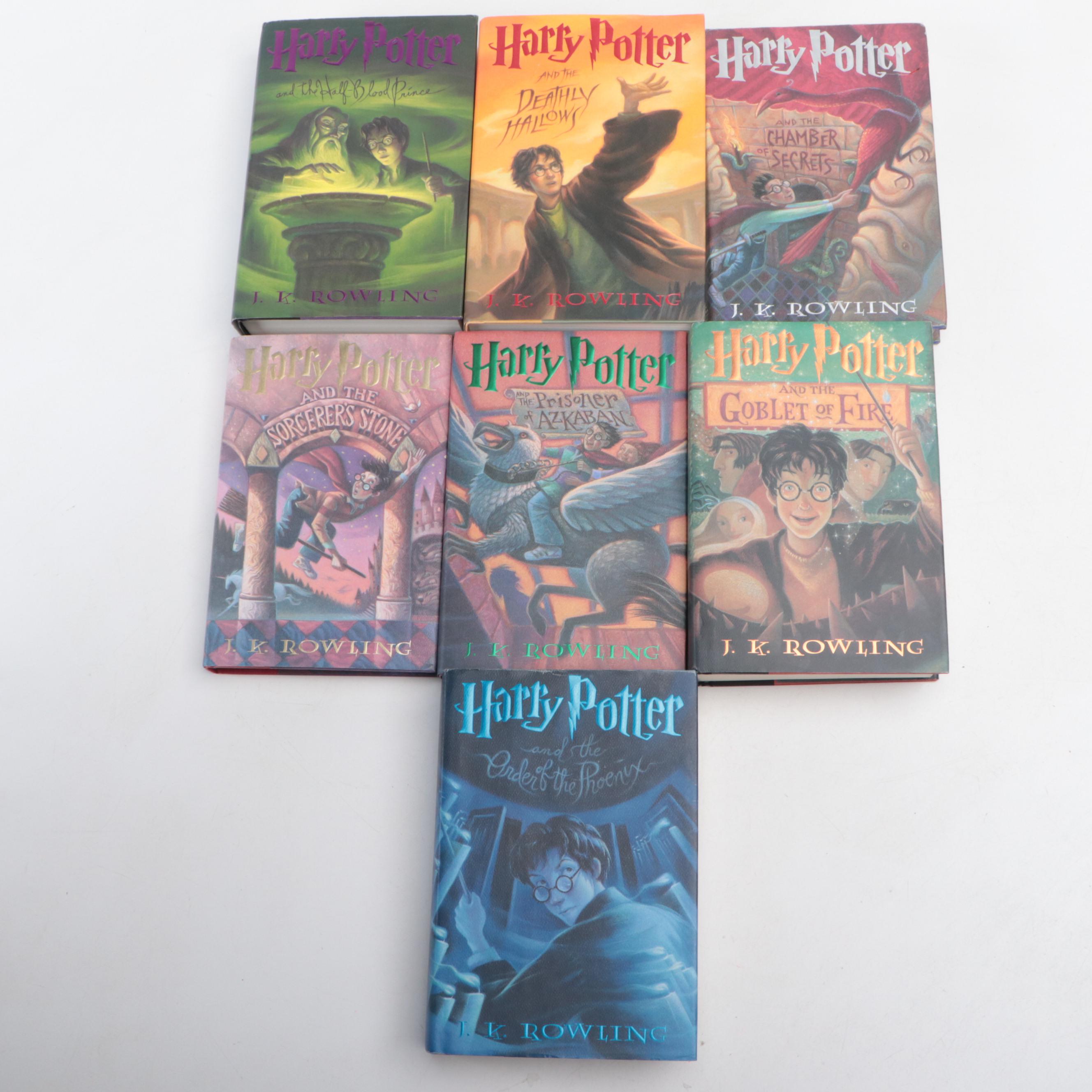 First American Edition "Harry Potter" Complete Series by J. K. Rowling