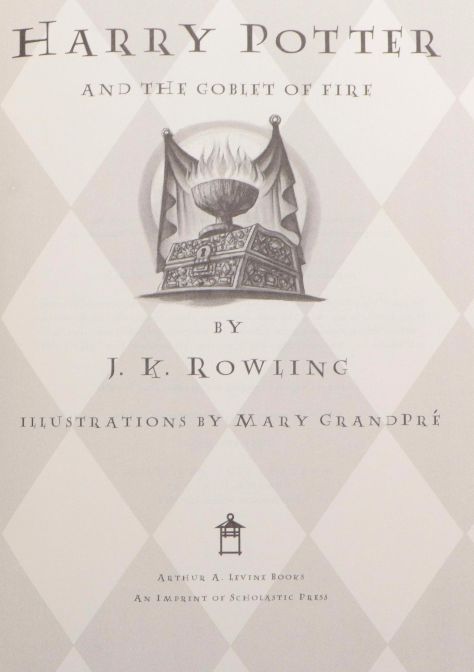 First American Edition "Harry Potter" Complete Series by J. K. Rowling
