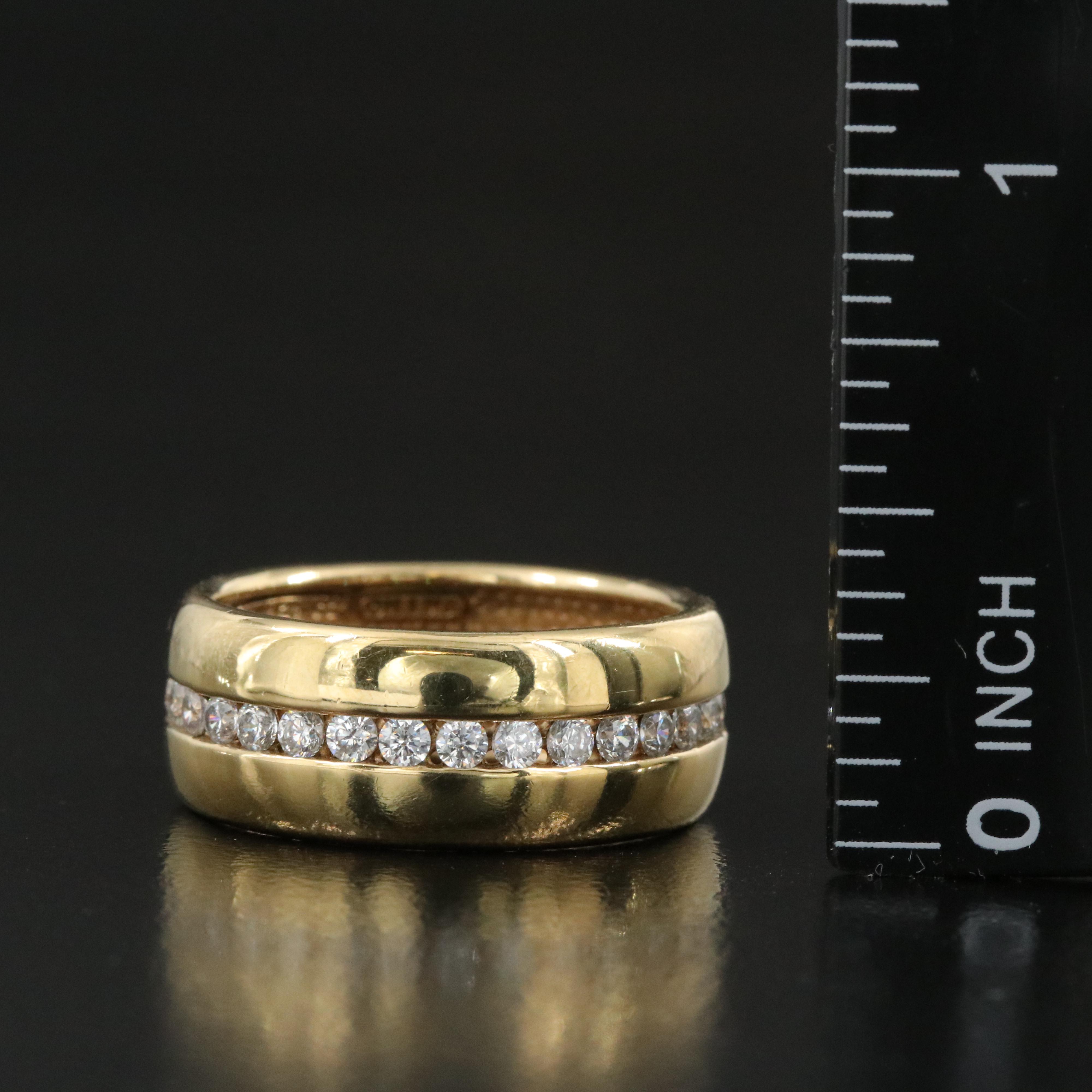 Sterling CZ Eternity Band