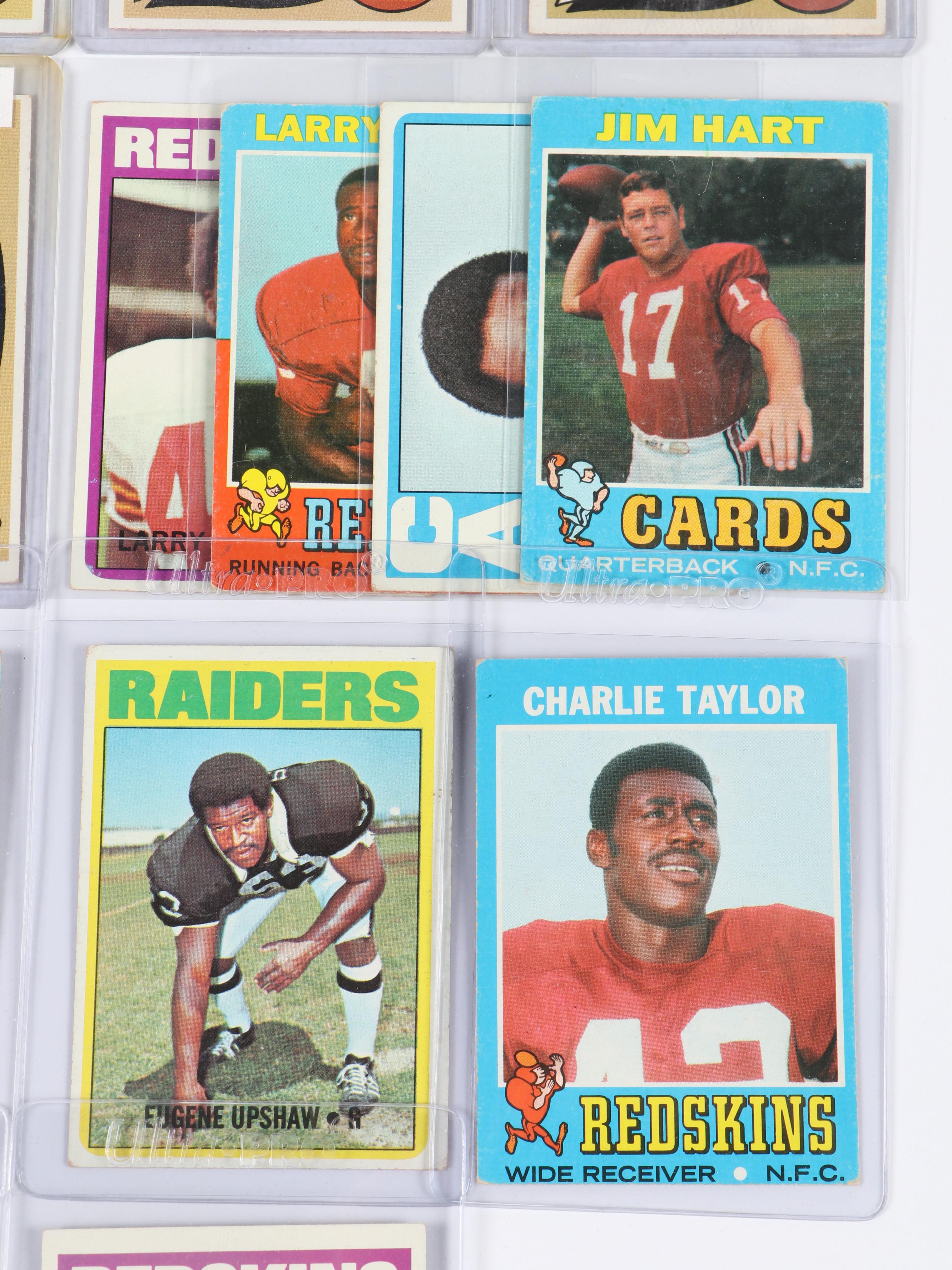 Topps Football Cards Featuring Bob Lilly and More, 1970s