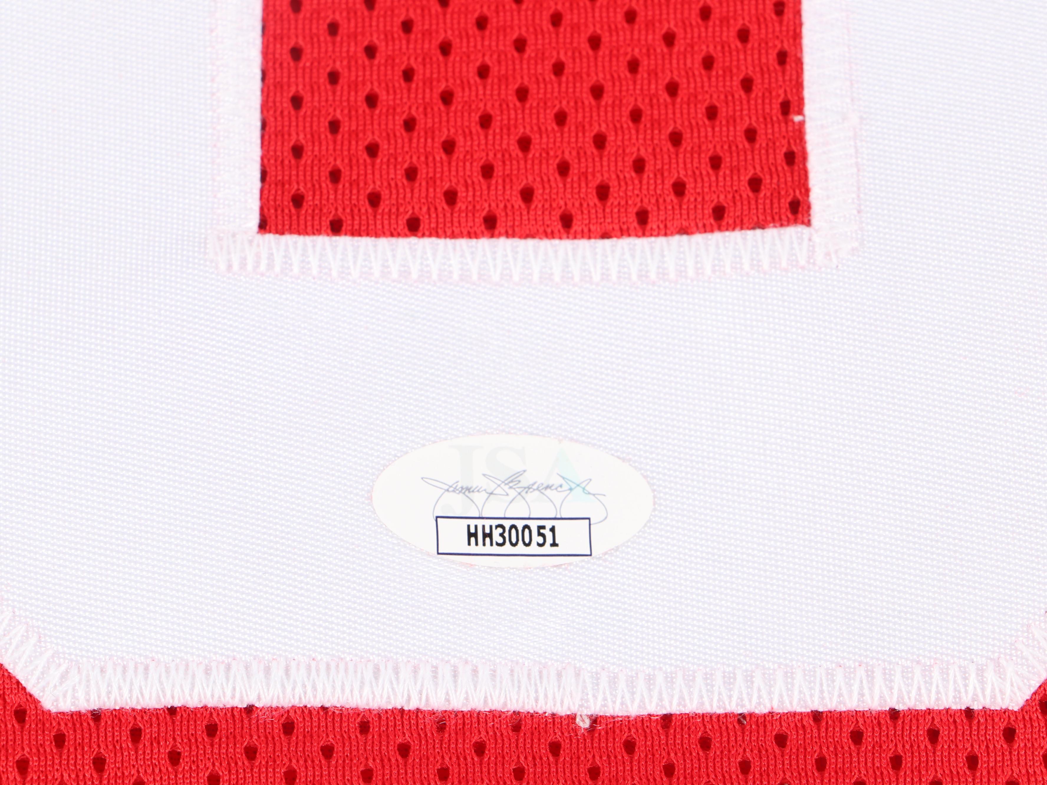 Ezekiel Elliott and Robert Smith Signed Ohio State University Football Jerseys