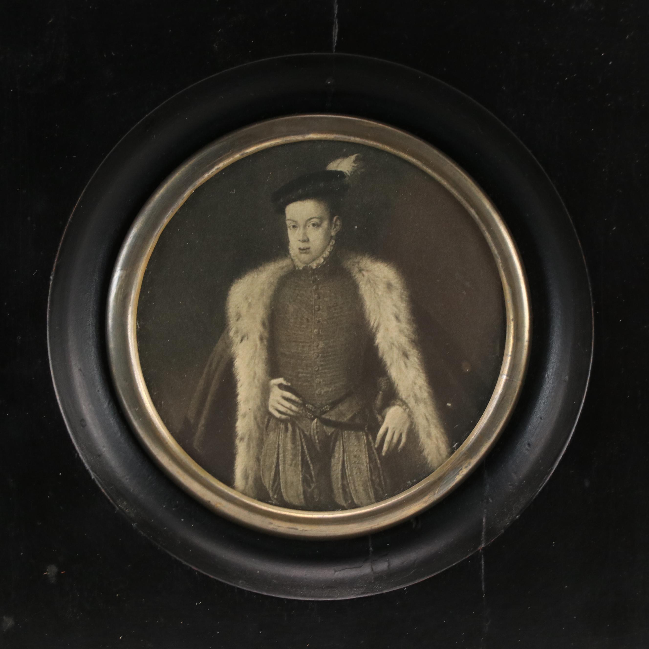 Engraving Portraits of Nobility, Including Queen Elizabeth I, 19th Century