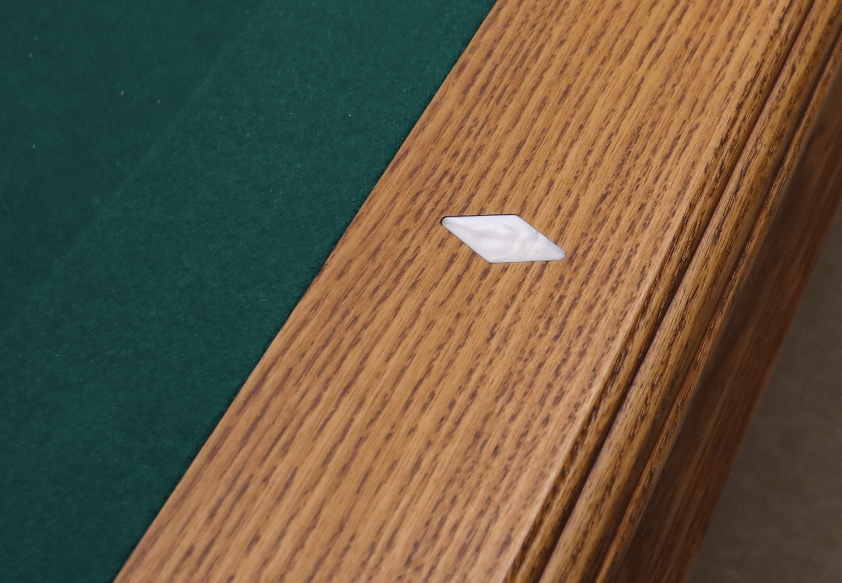 Brunswick "Brookstone II" Oak Pool Table and Accessories